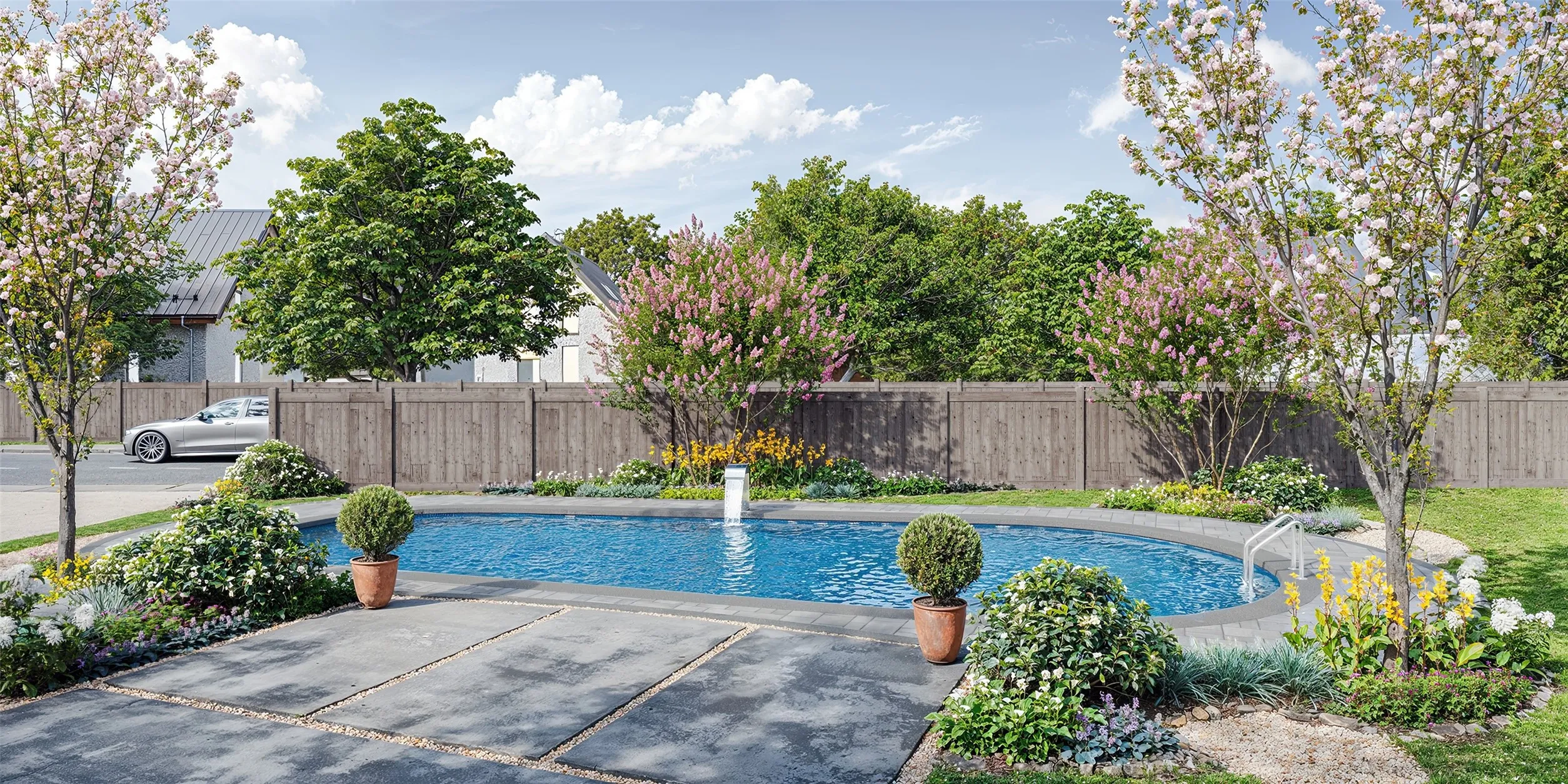VIRTUAL RENDERING - POOL REMODEL INCOMPLETE