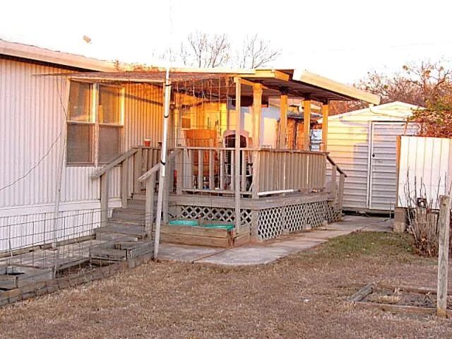 Back deck