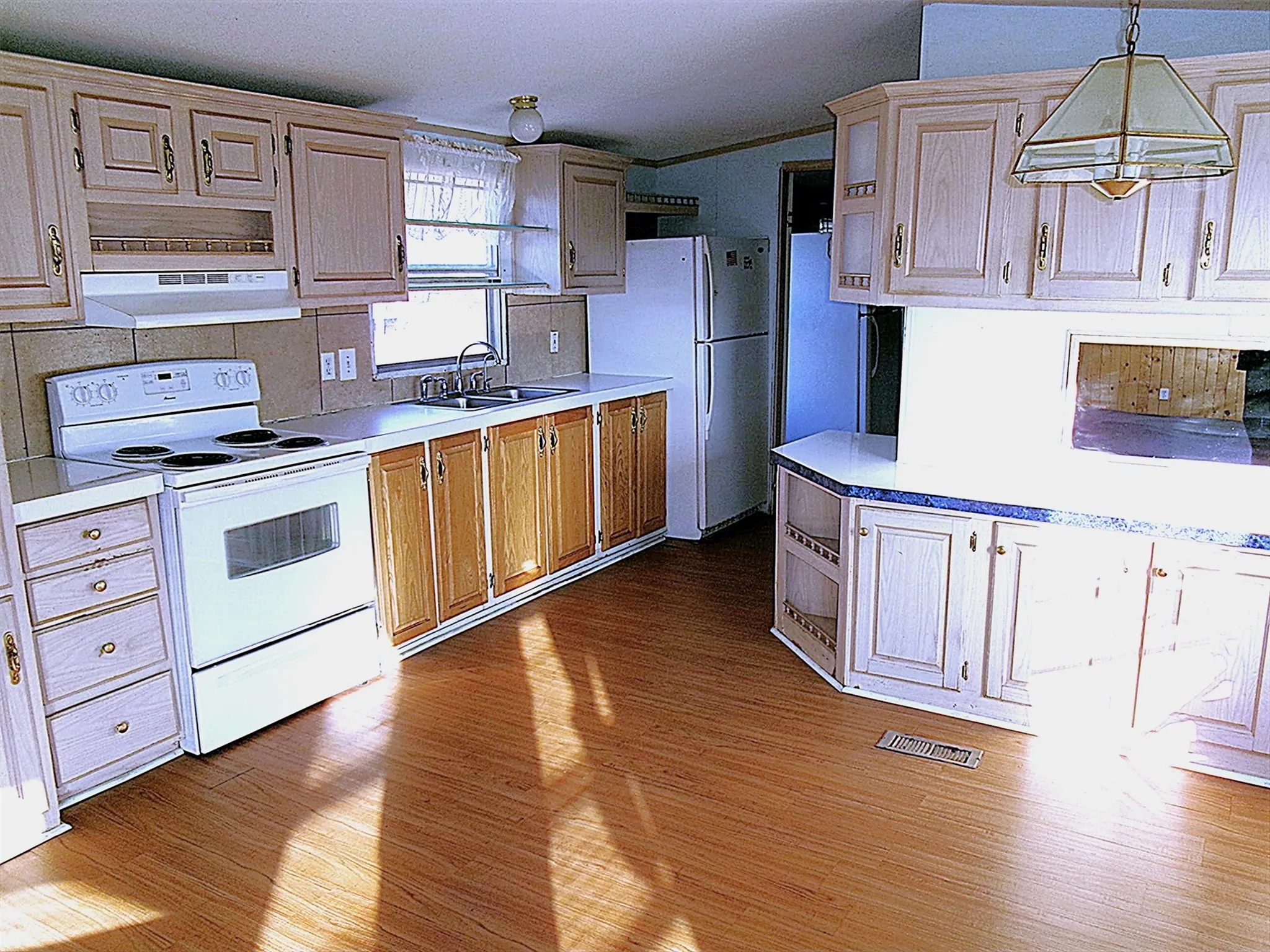 Kitchen and dinning area