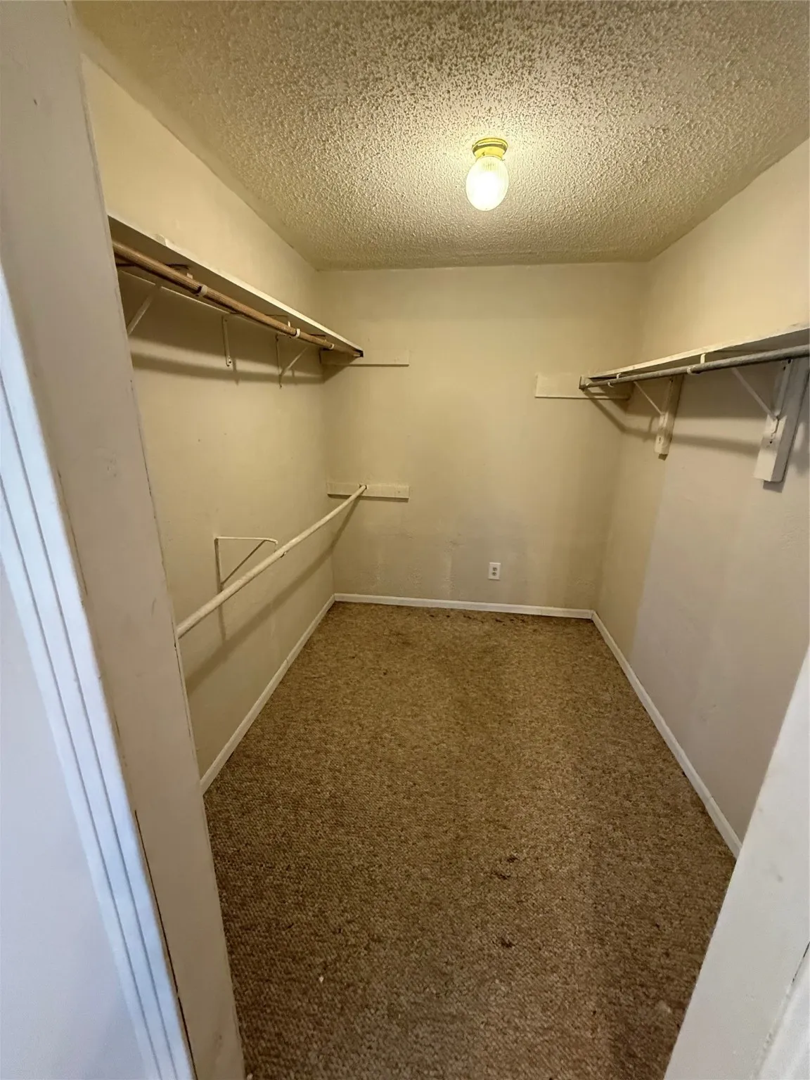 View of spacious closet