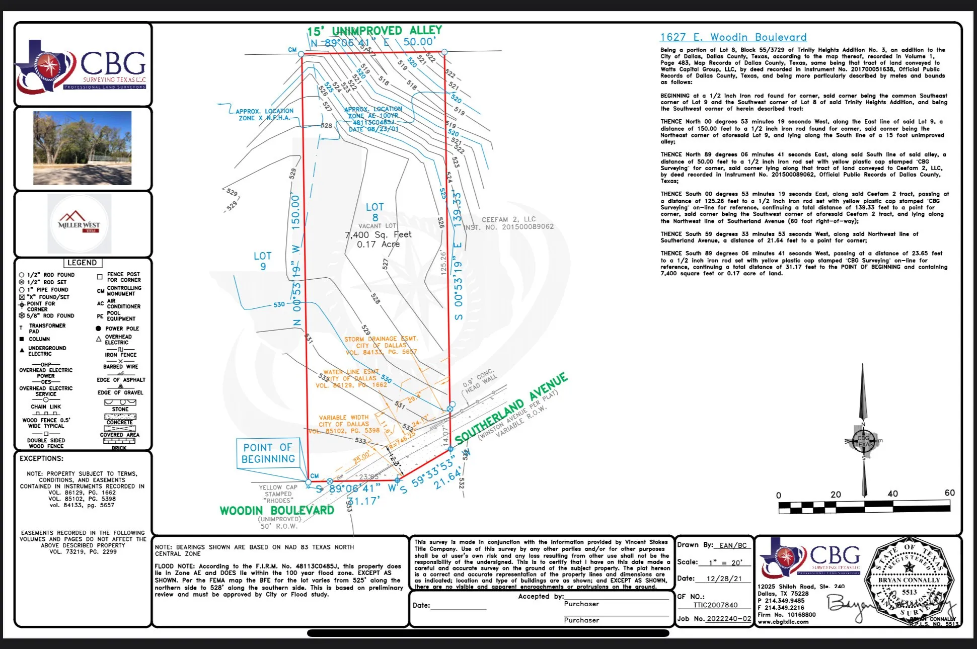 Unimproved Land For Sale in Dallas County , 1627 E Woodin Boulevard, Dallas, Texas 75203, 0, 0, Garage spaces, 0 Sqft, built in 0, Price $75,000, mls#21097537, Real Estate Agent in Dallas, Homes For Sale in Dallas county, Homes For Sale in Dallas, Realtor in Dallas Texas, Real Estate Brokerage Independent Realty Texas, Luminita Cordes Realtor