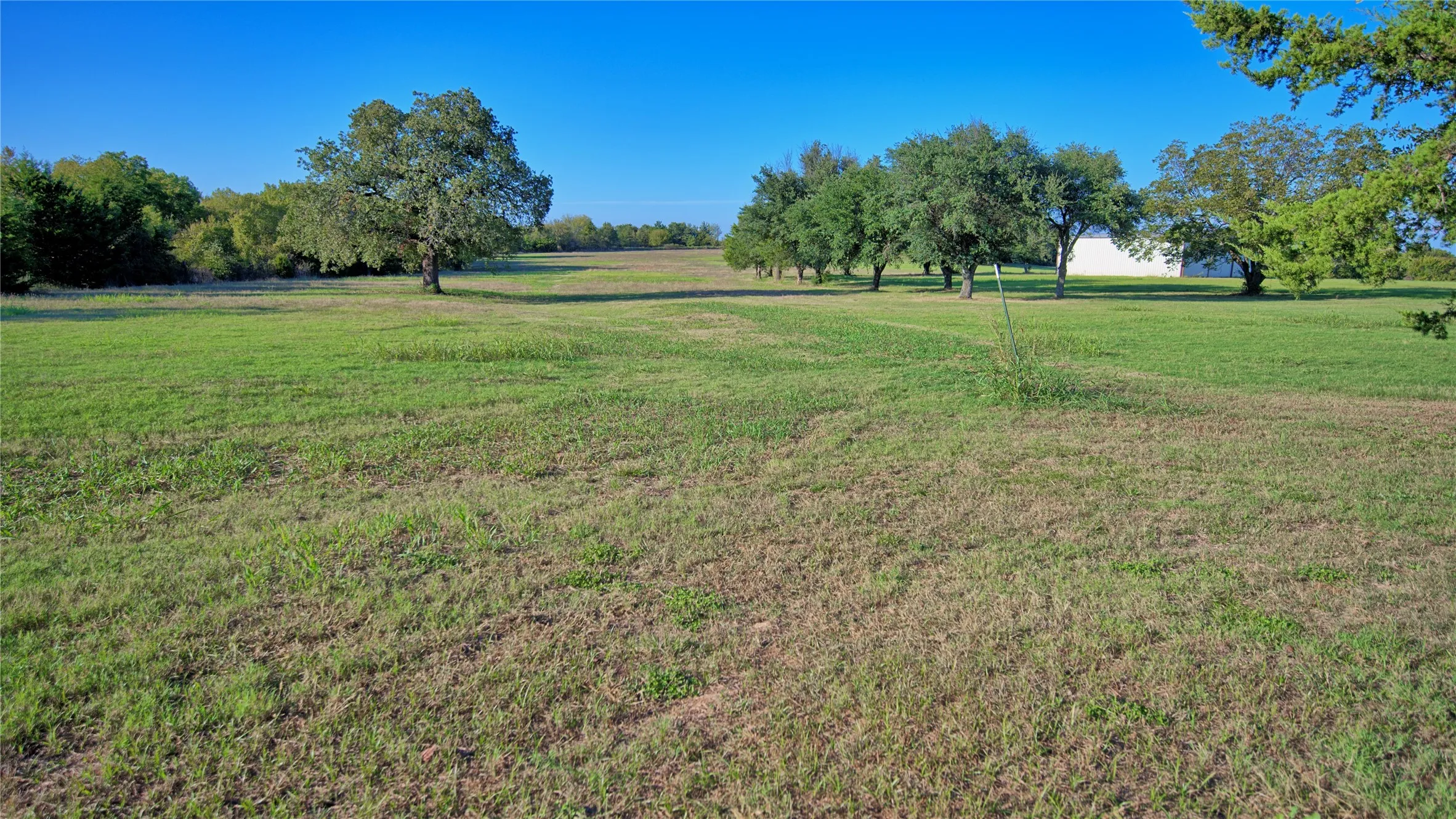 View of green lawn featuring a rural view