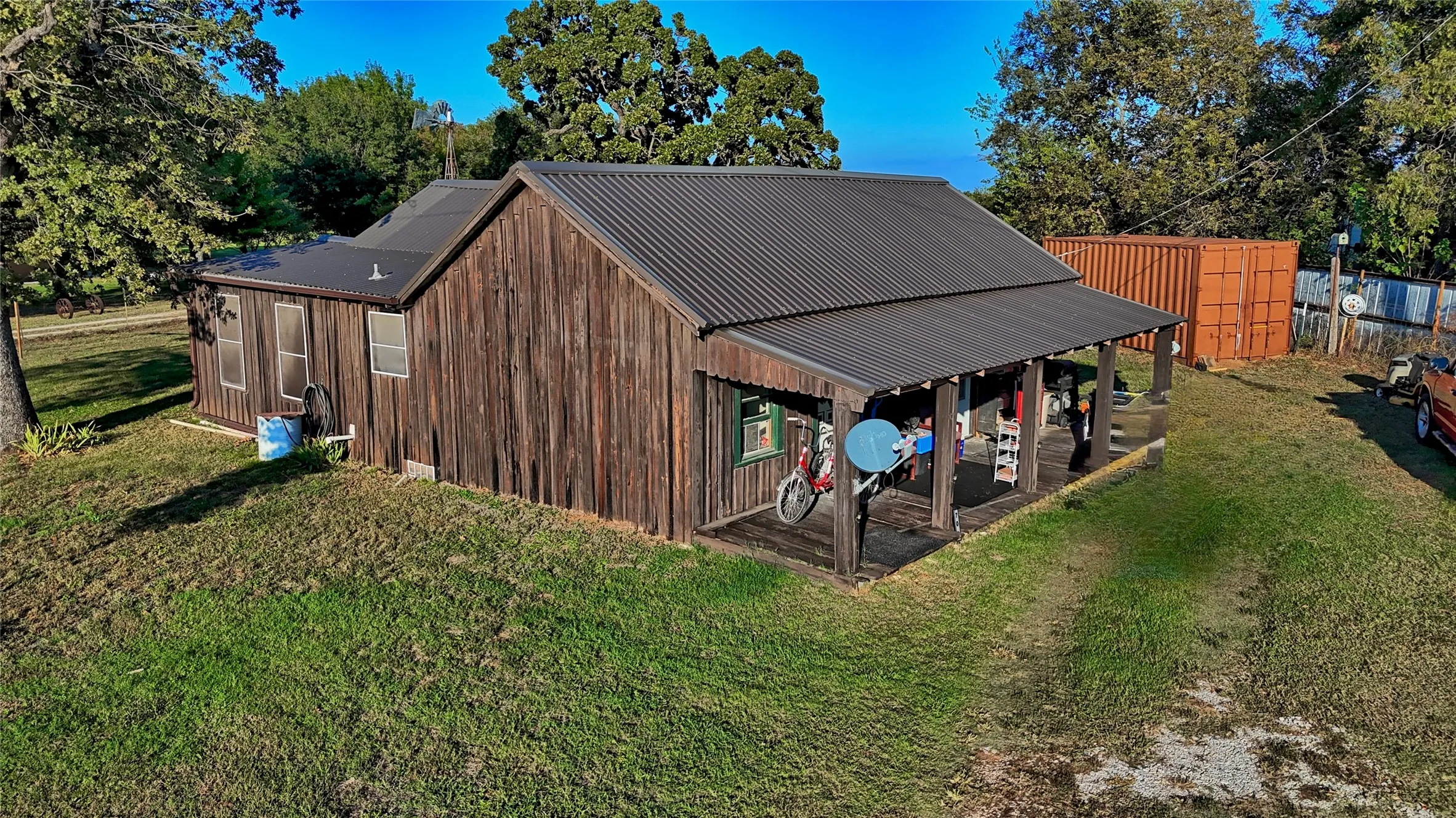 View of outdoor structure