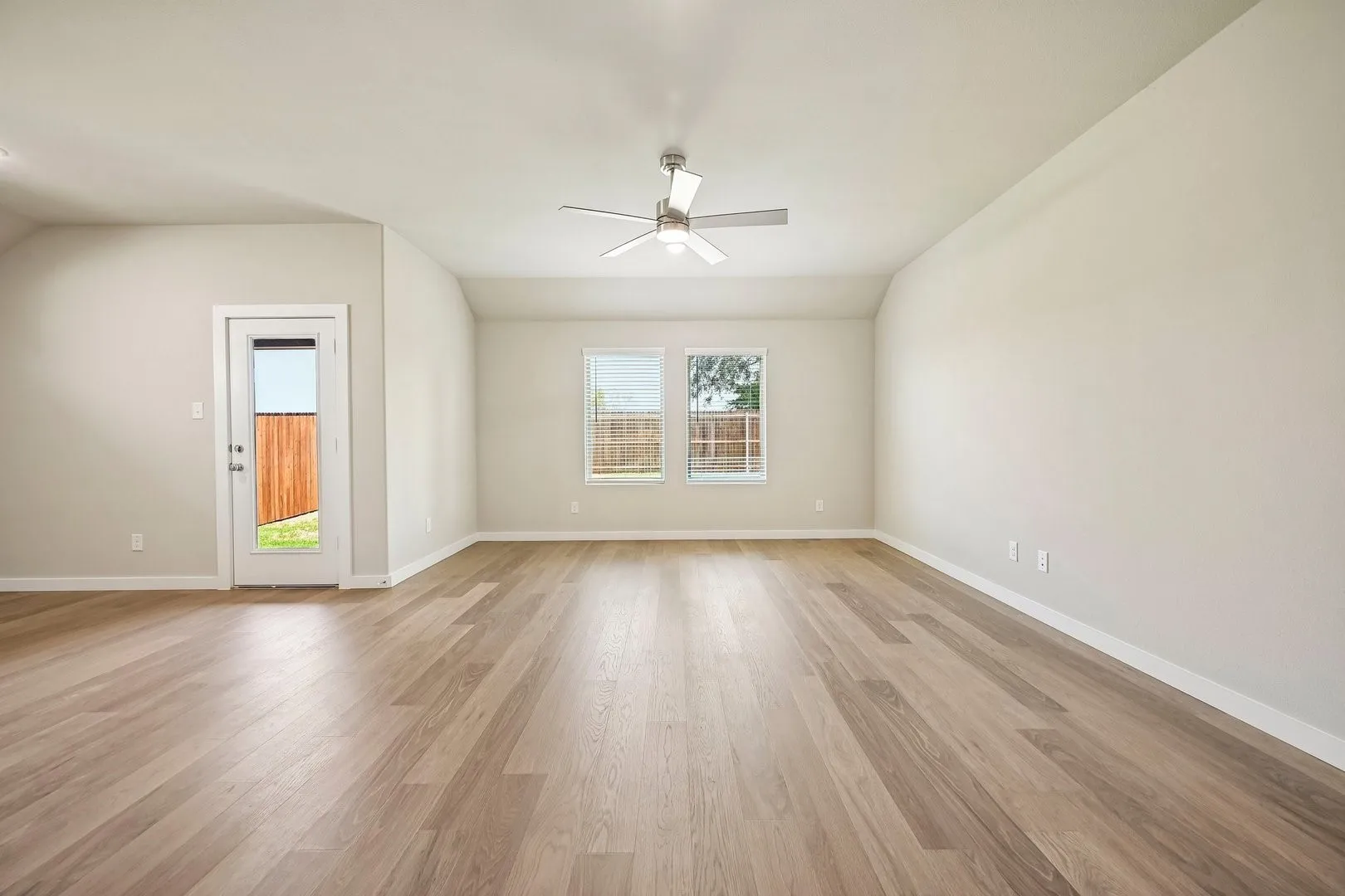 Living Room in the Harrison home plan by Trophy Signature Homes