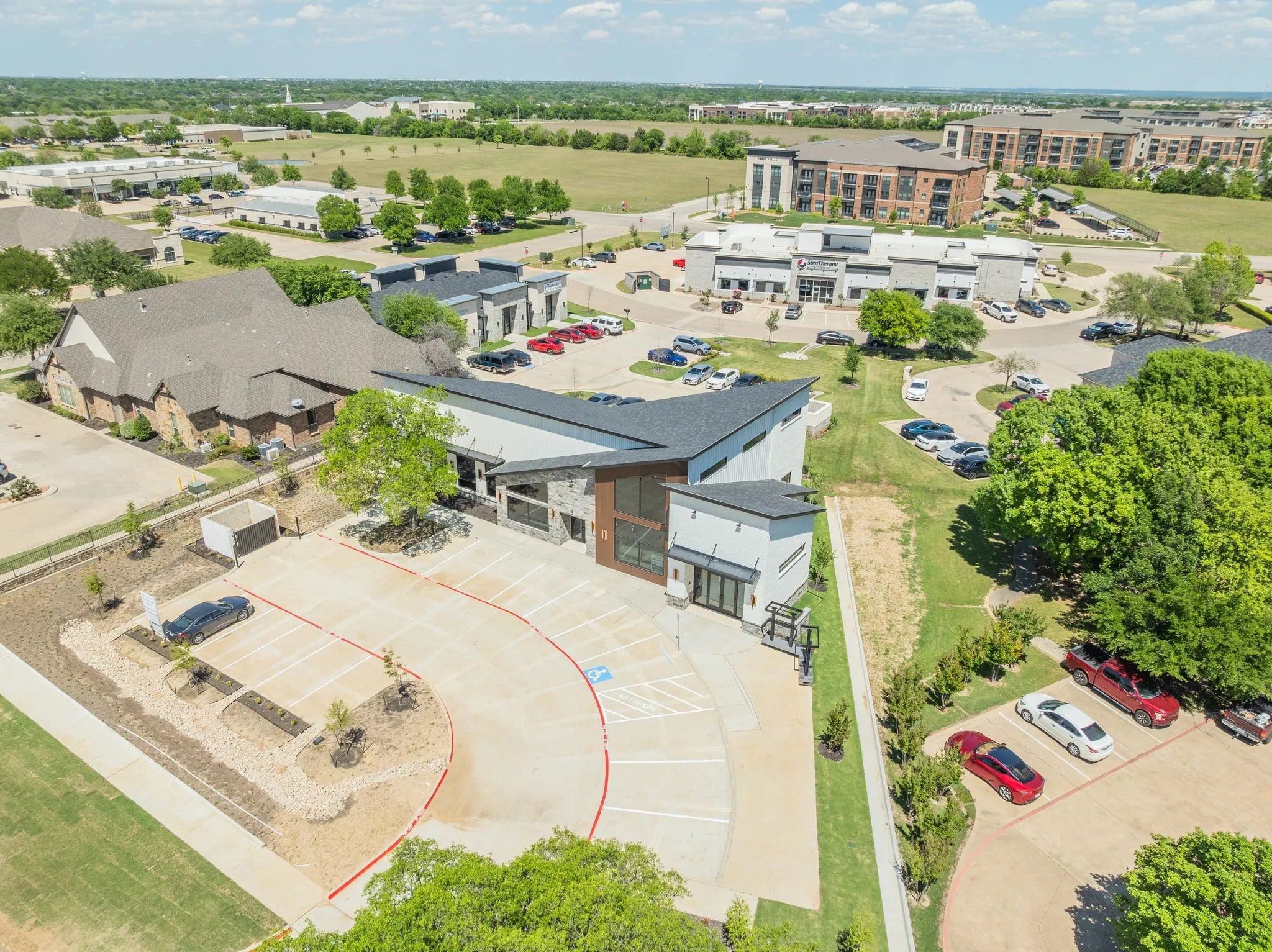 Aerial view
