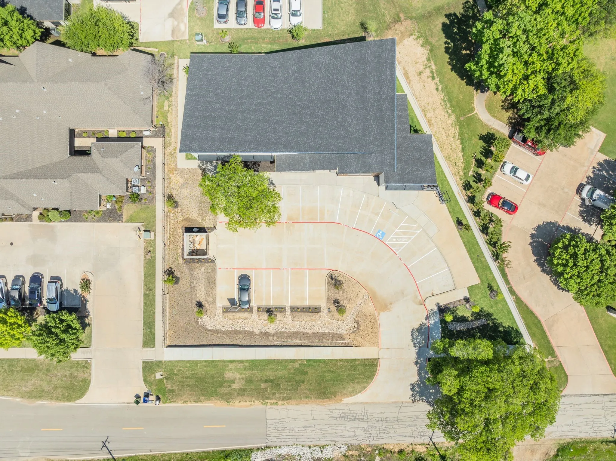 Drone / aerial view