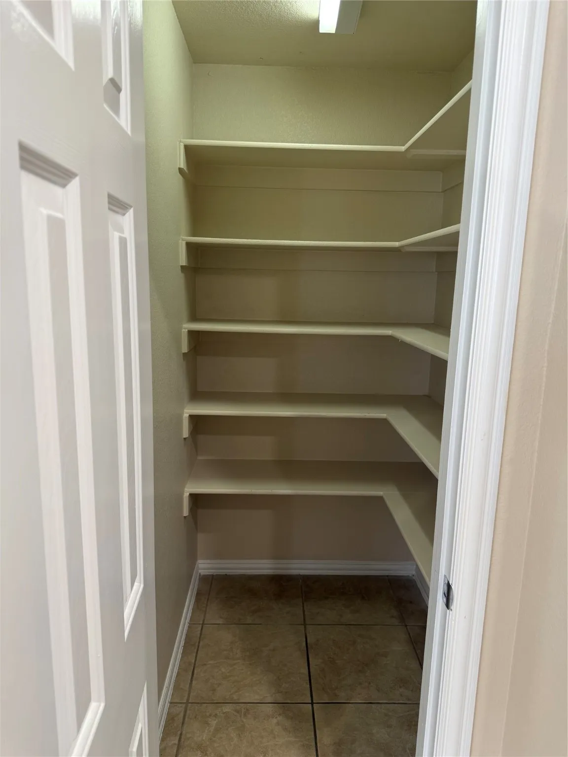 View of storage area