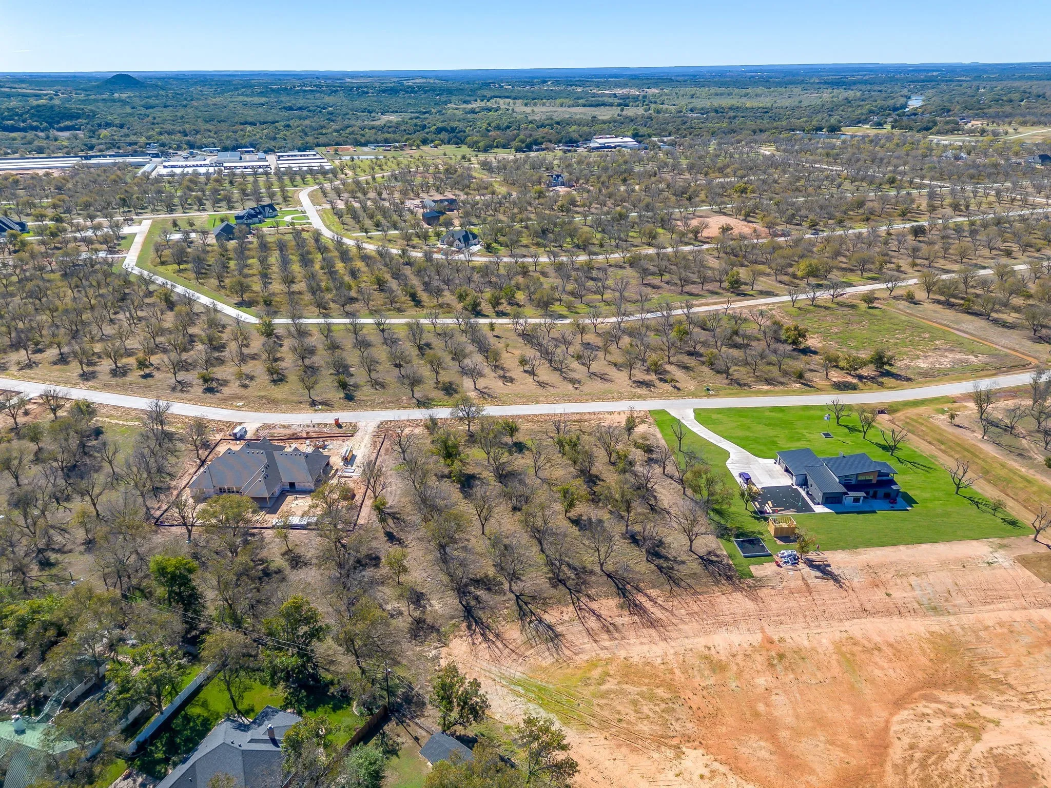 View of property location with rural landscape