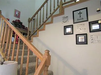 View of stairway
