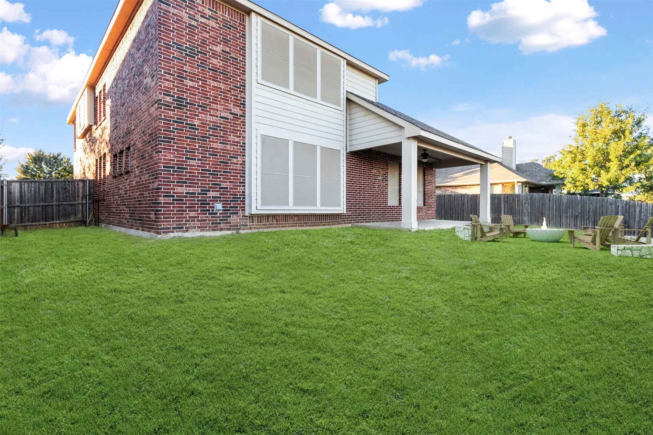 *Virtually edited to show possibilities of the backyard!*