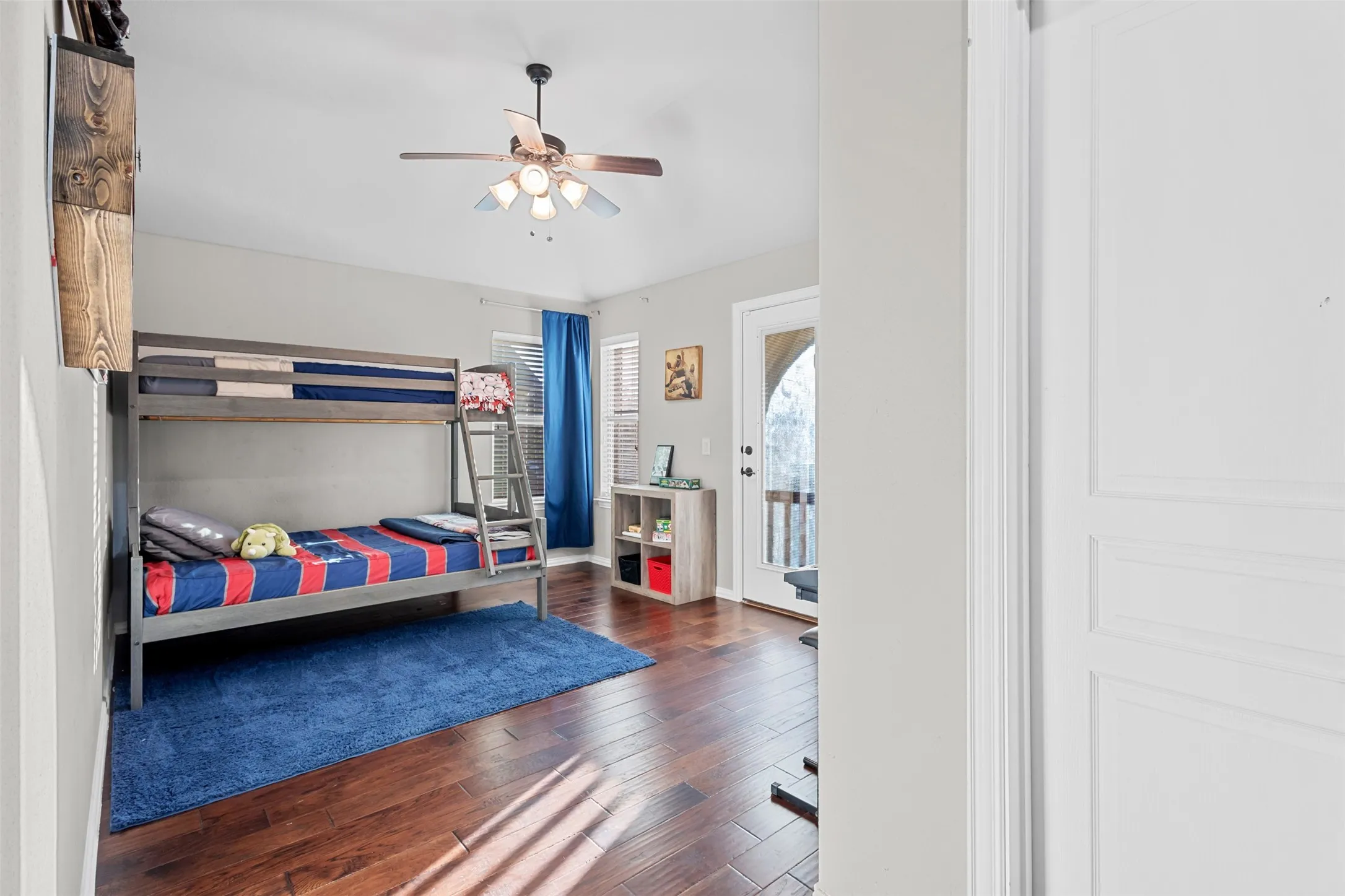 Spacious secondary bedrooms