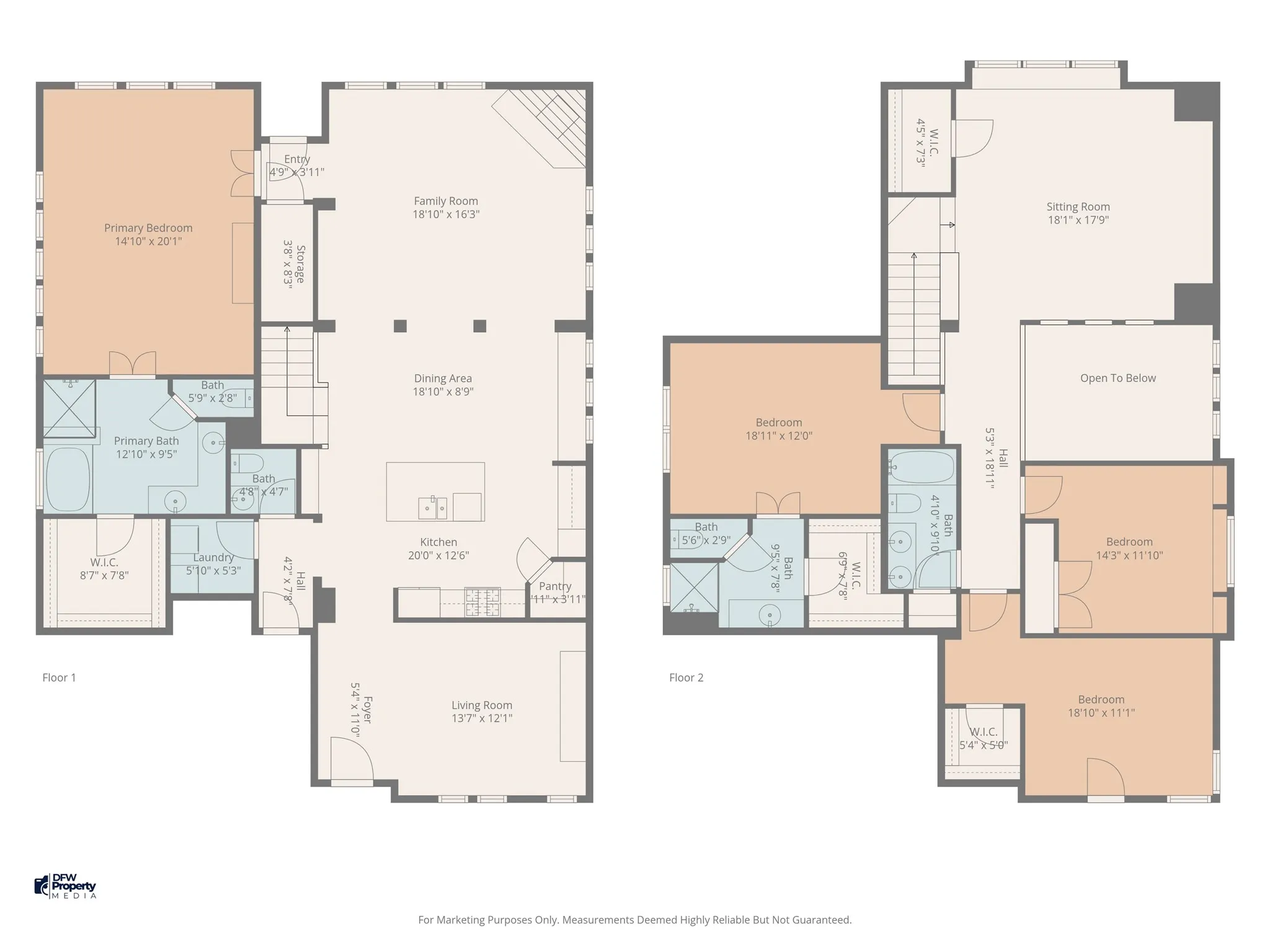 Floorplan of home