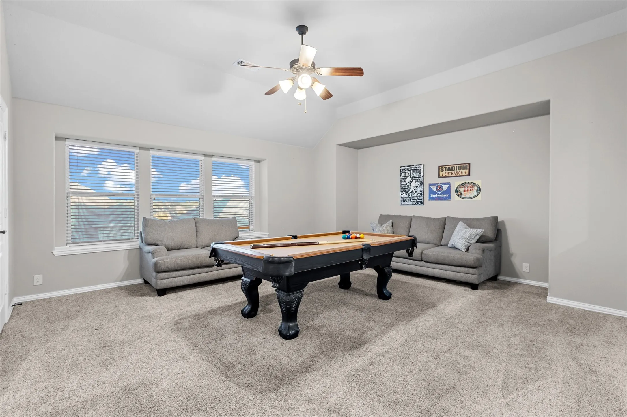 Natural light and neutral colors throughout!
