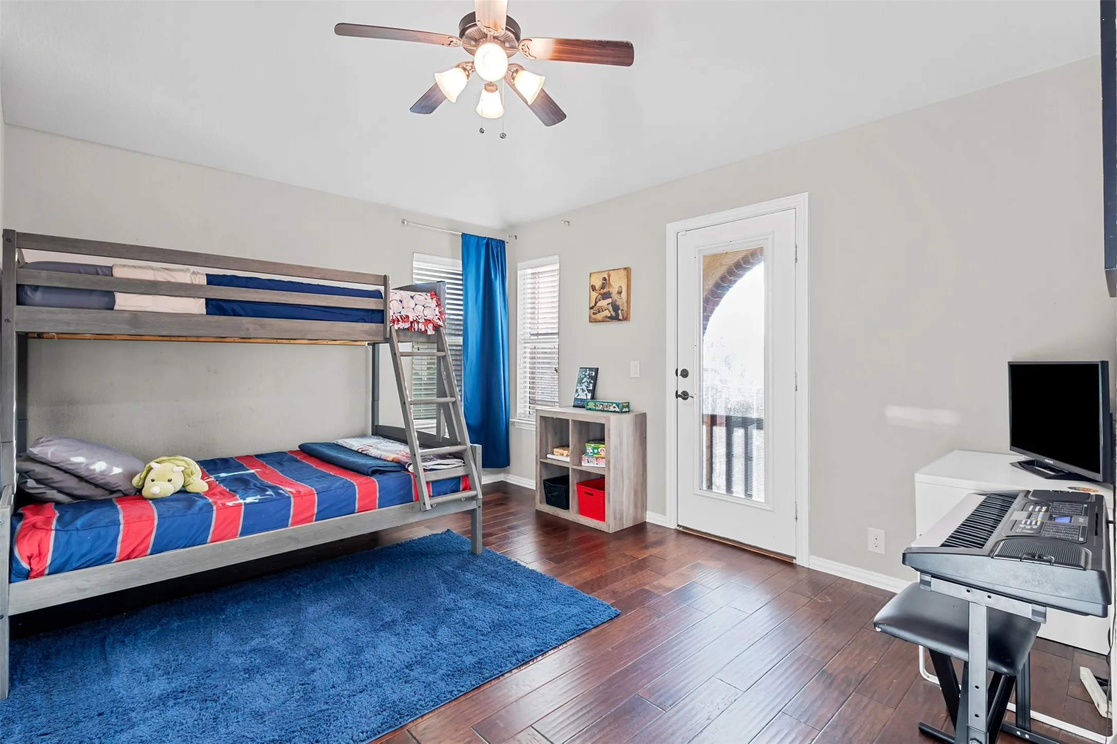 Spacious secondary bedrooms