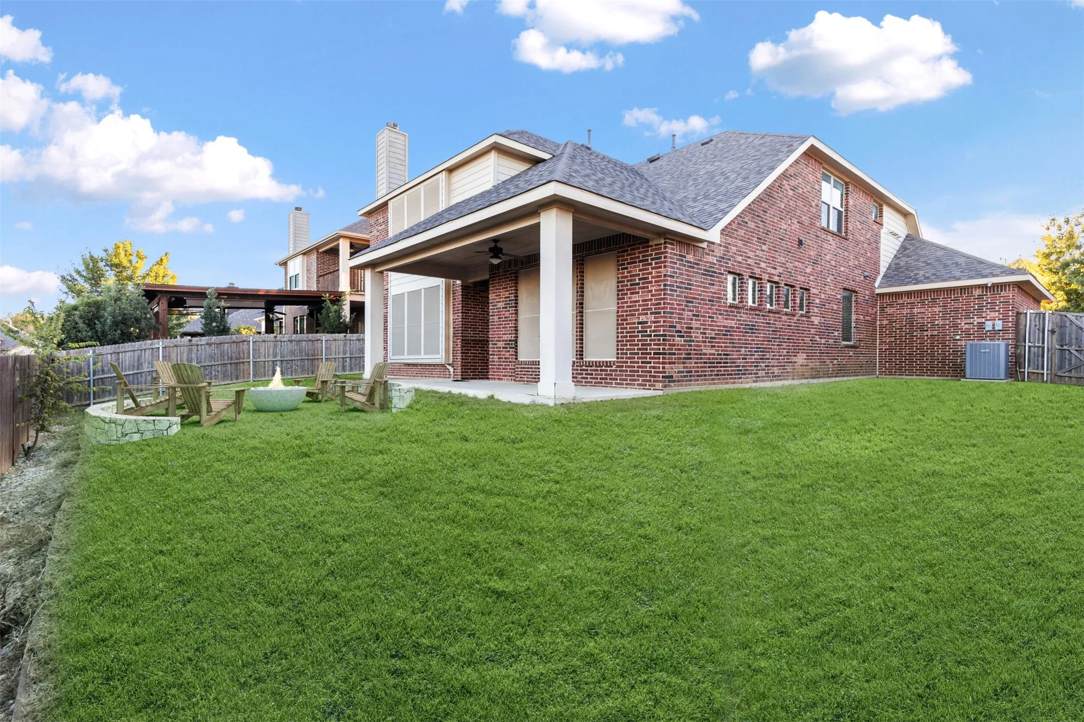 *Virtually edited to show possibilities of the backyard!*