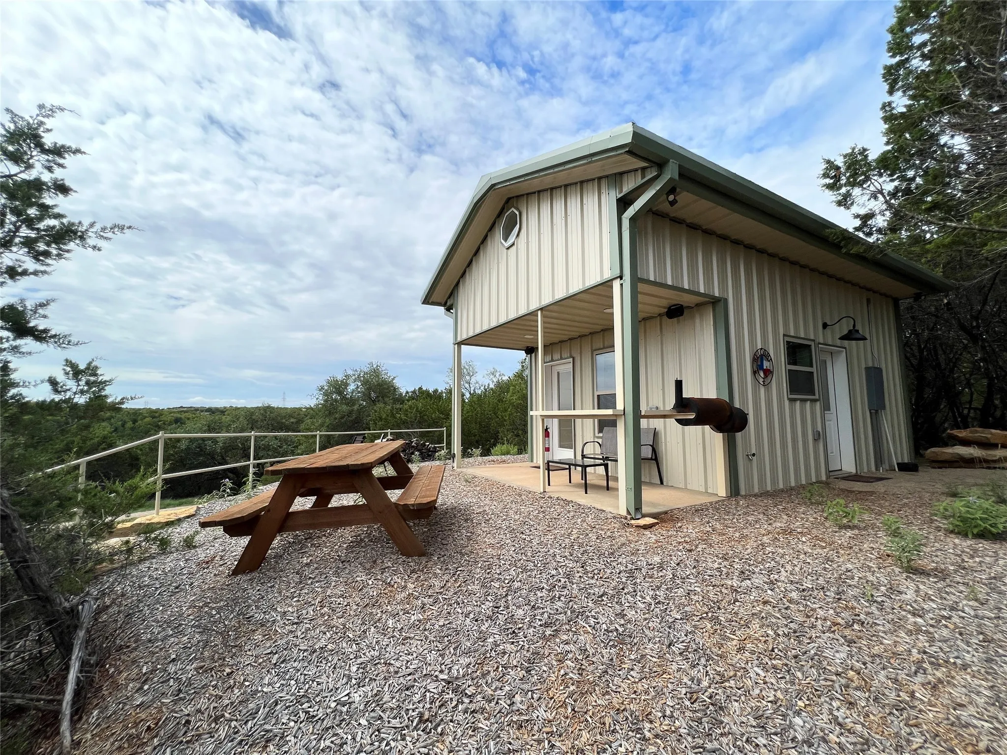 View of stable