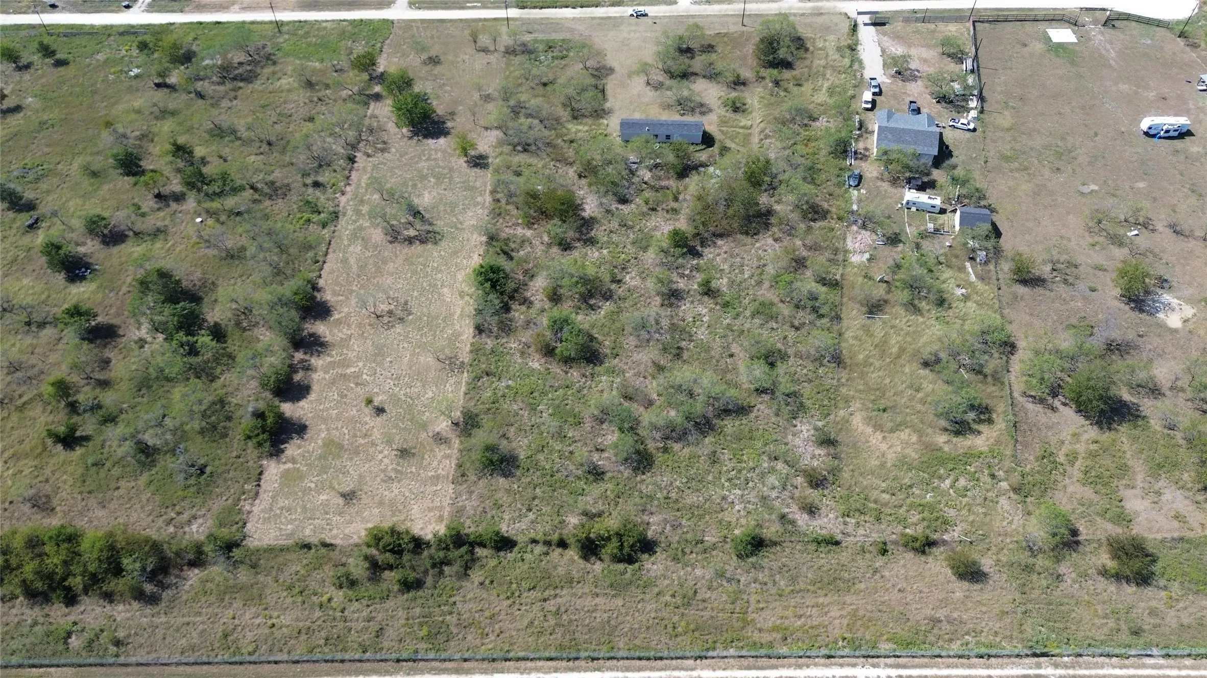 Aerial view of property's location