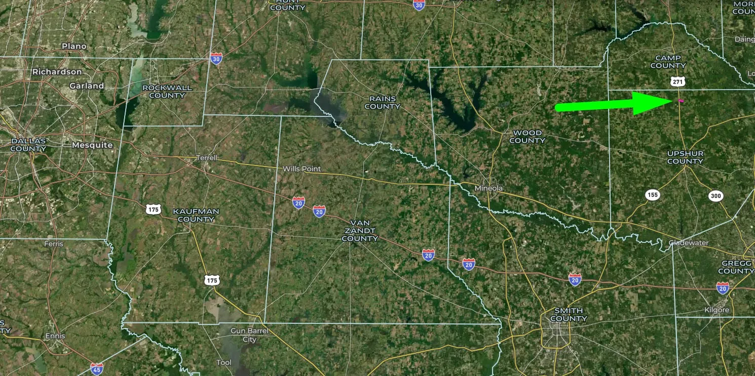 Appr 2 hr from N Dallas