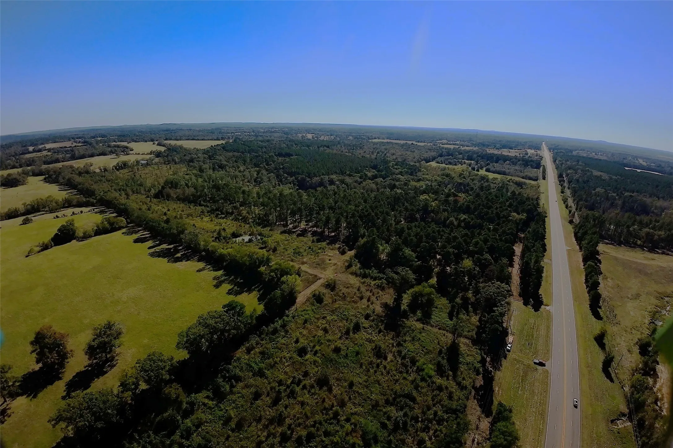 nearly 700' Highway frontage with solid access