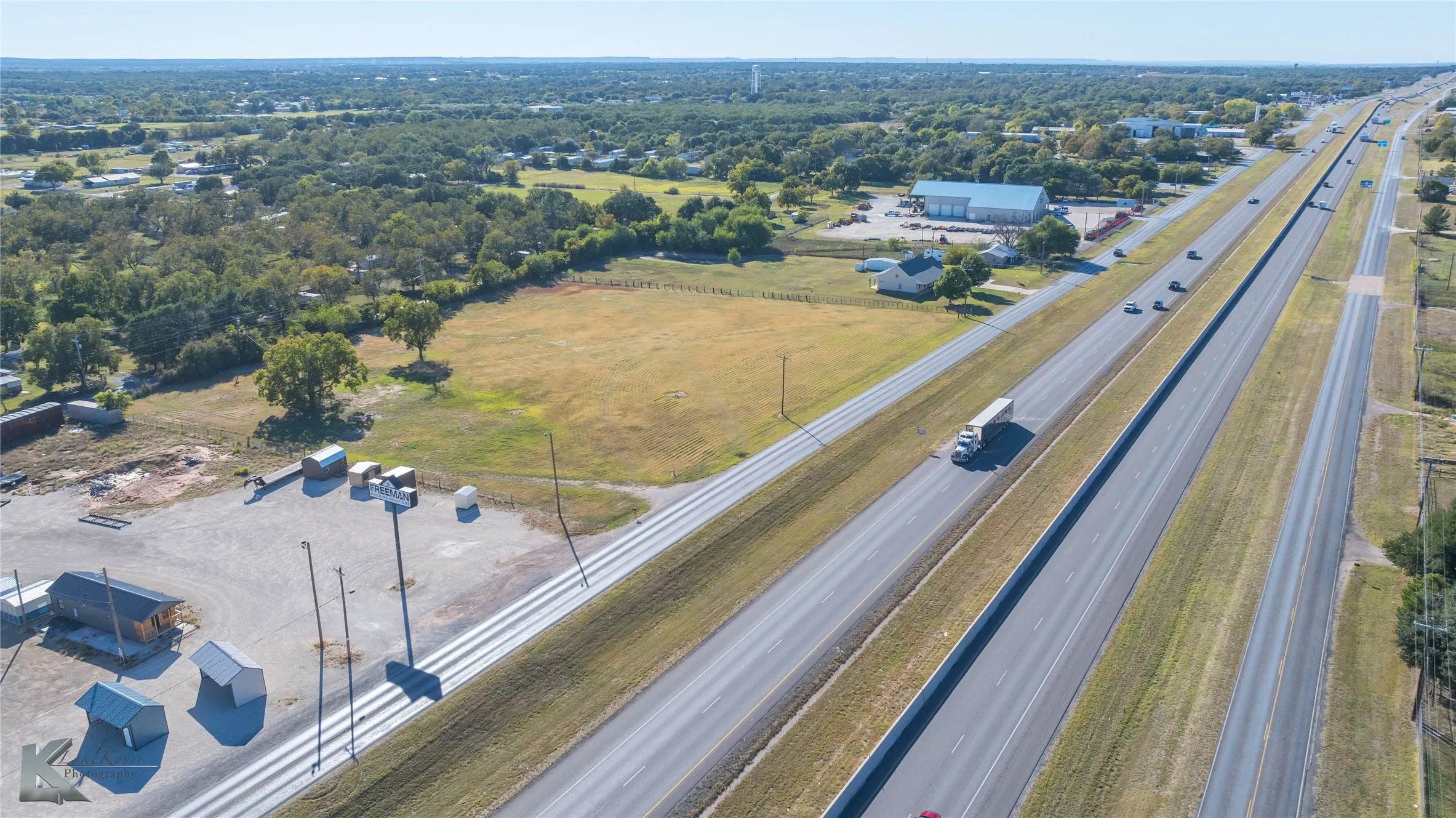 View of property location with a main thoroughfare