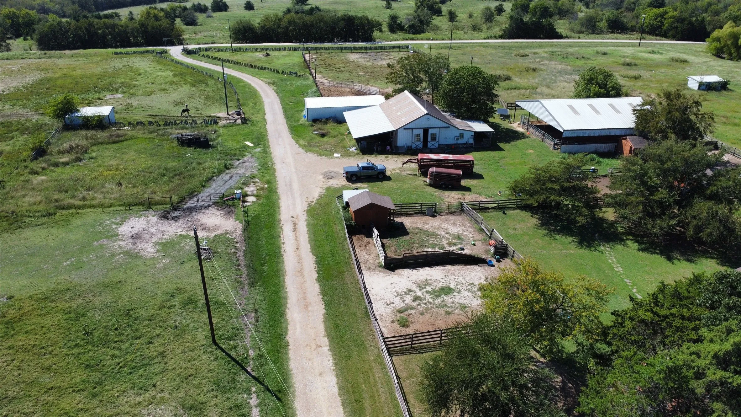 View of rural area with agricultural land