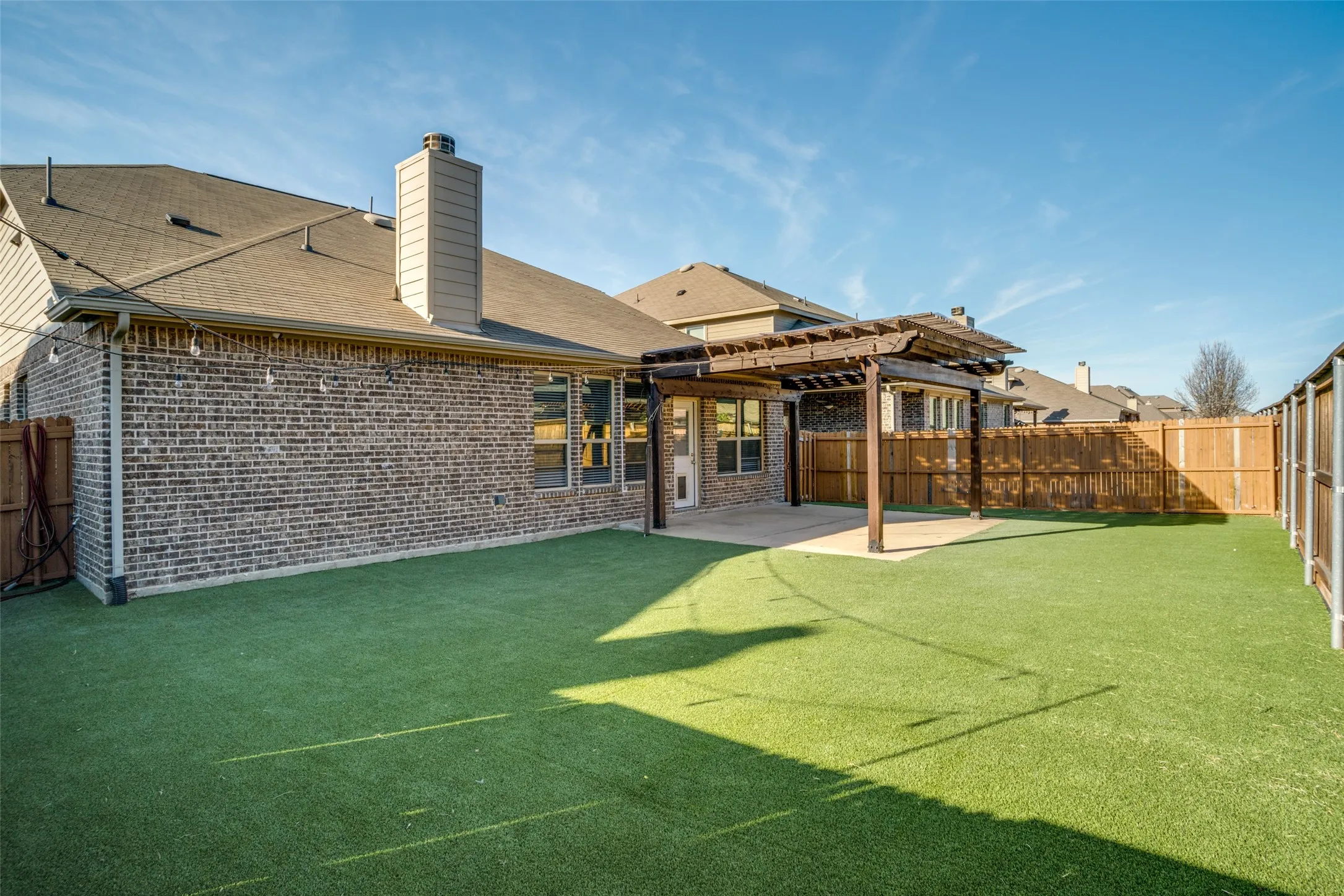Large yard with lots of privacy