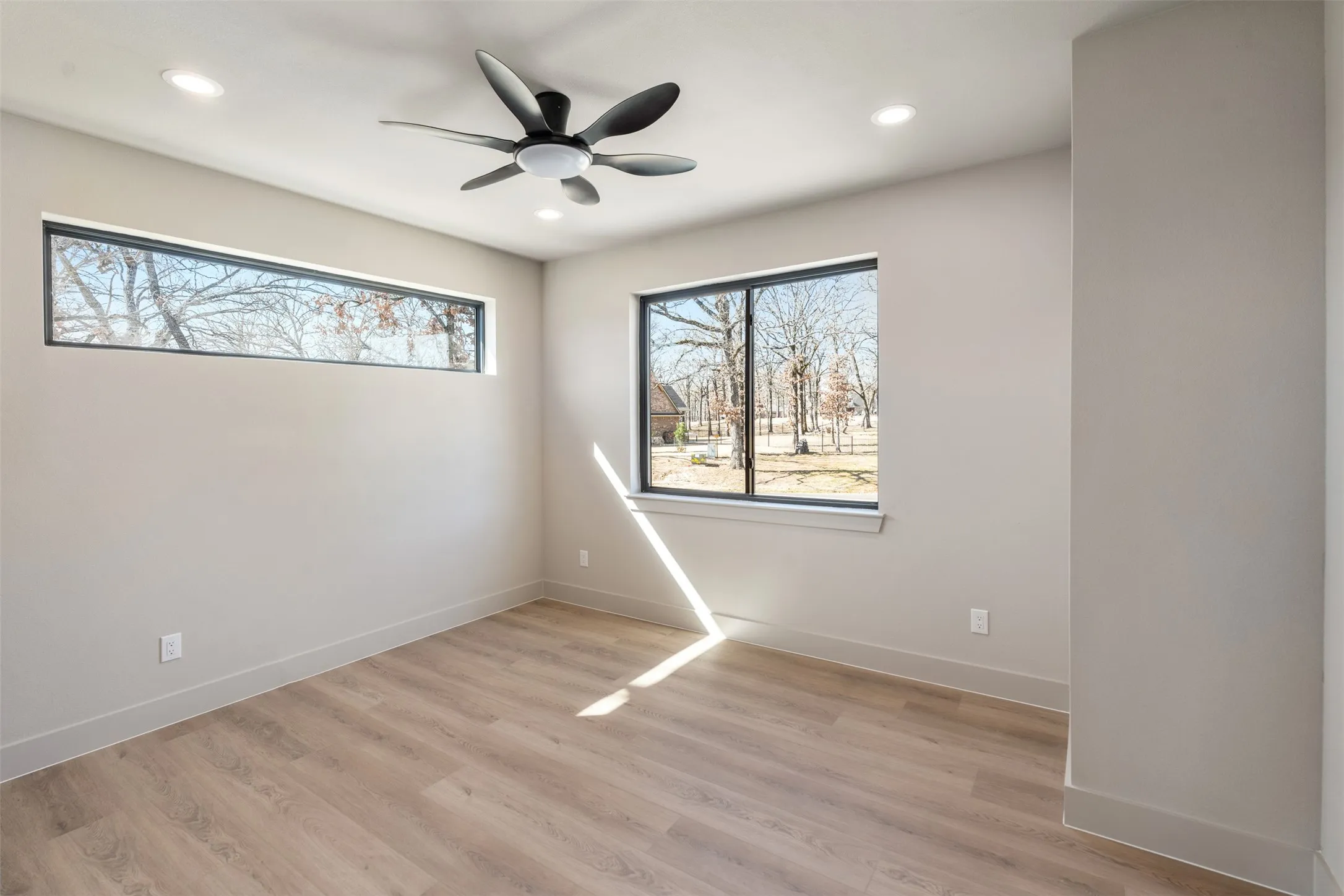 3rd bedroom on 2nd level with golf course view