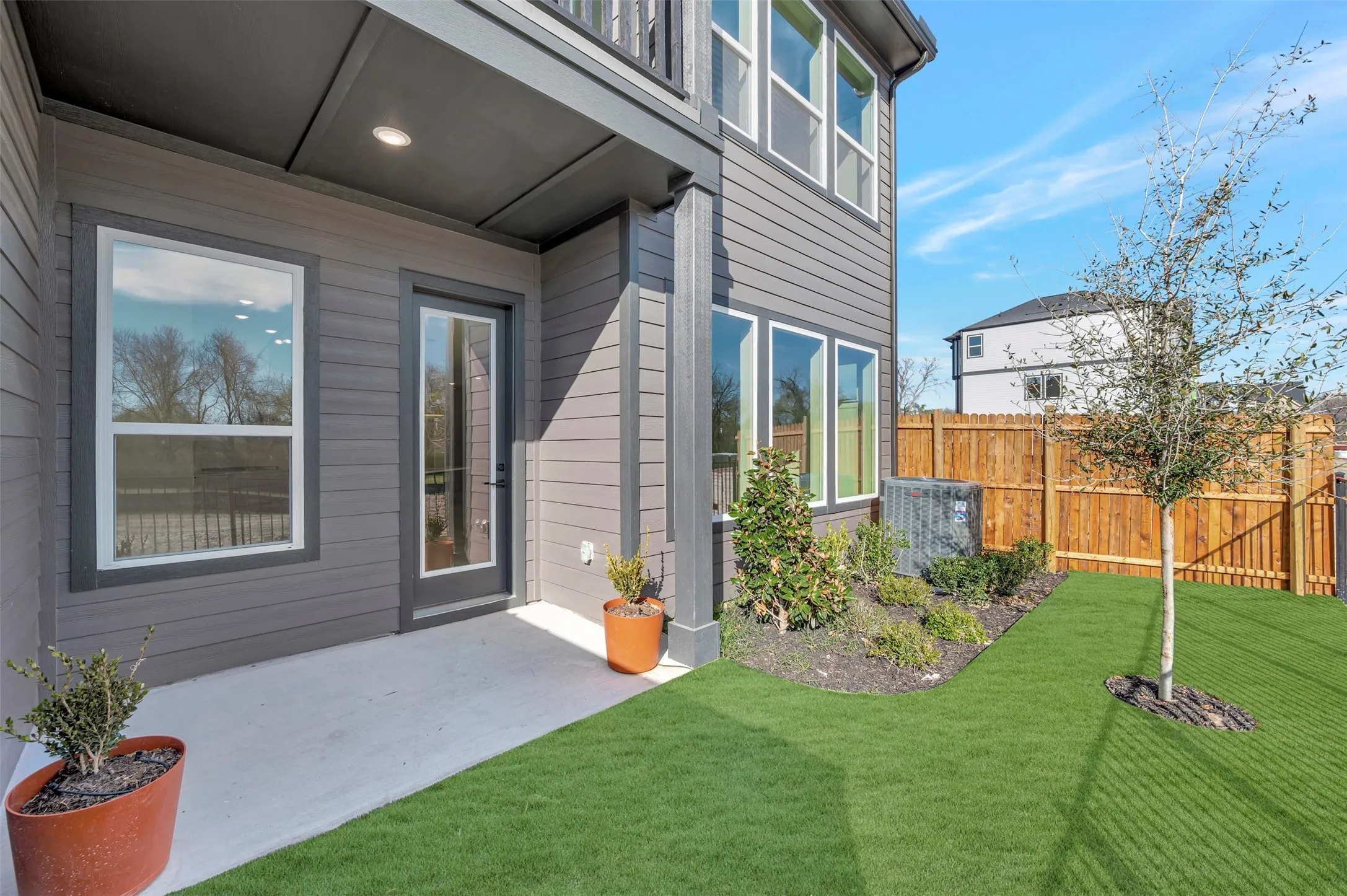 Entrance to property featuring a patio