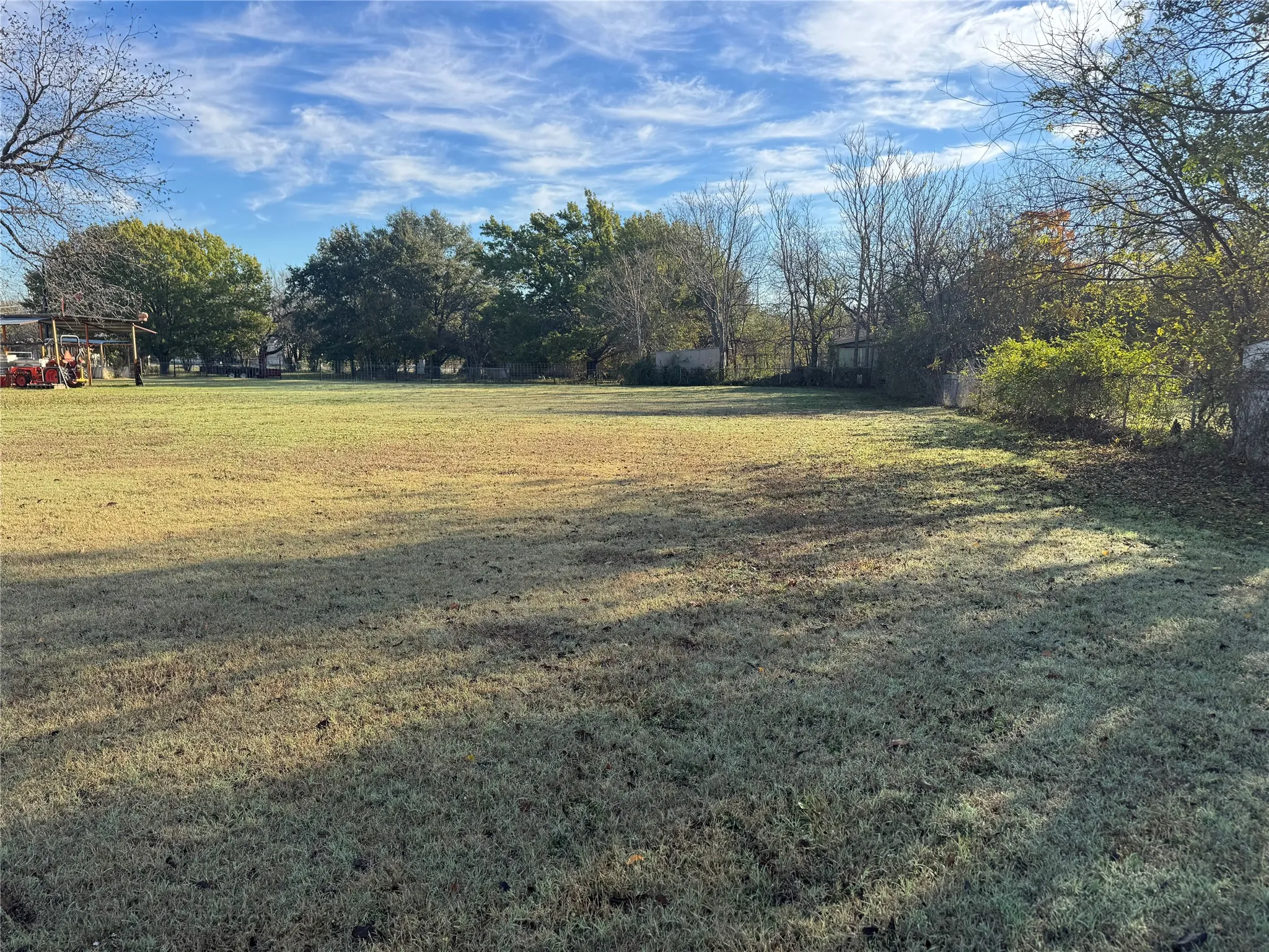 View of green lawn