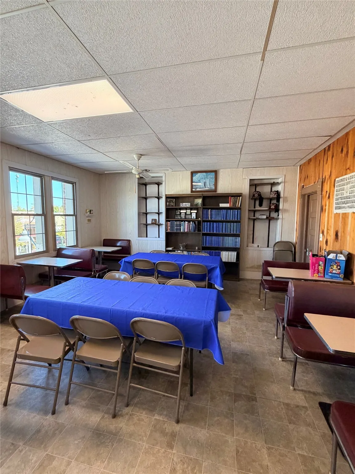 Dining area on second floor