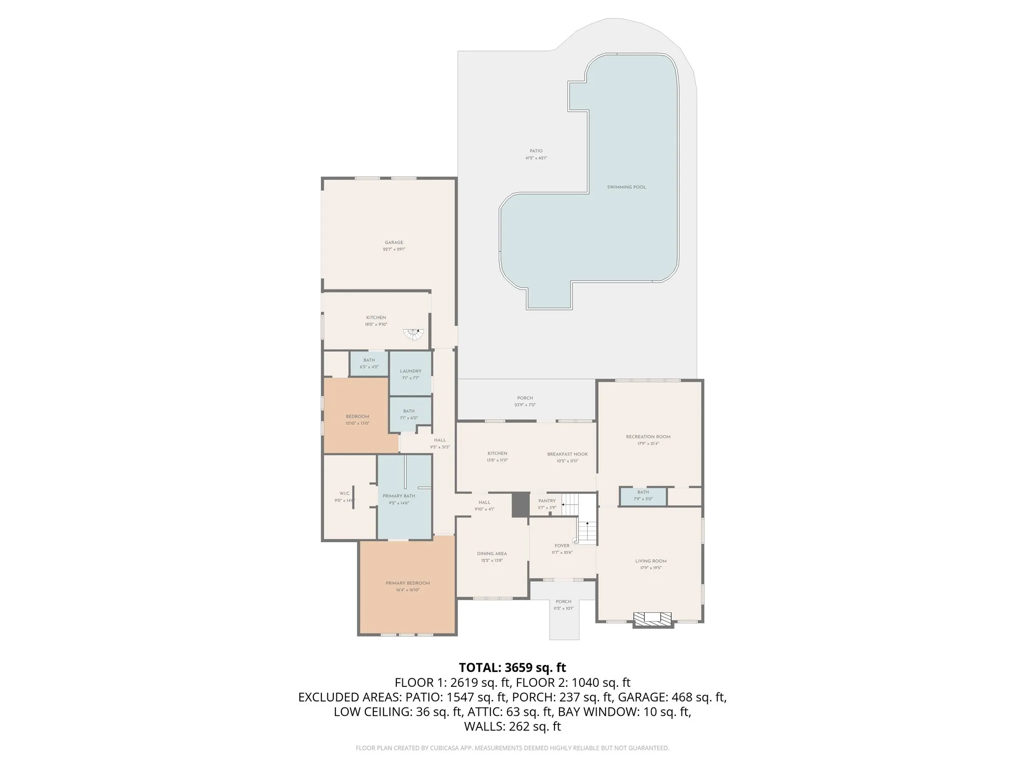 First floor layout