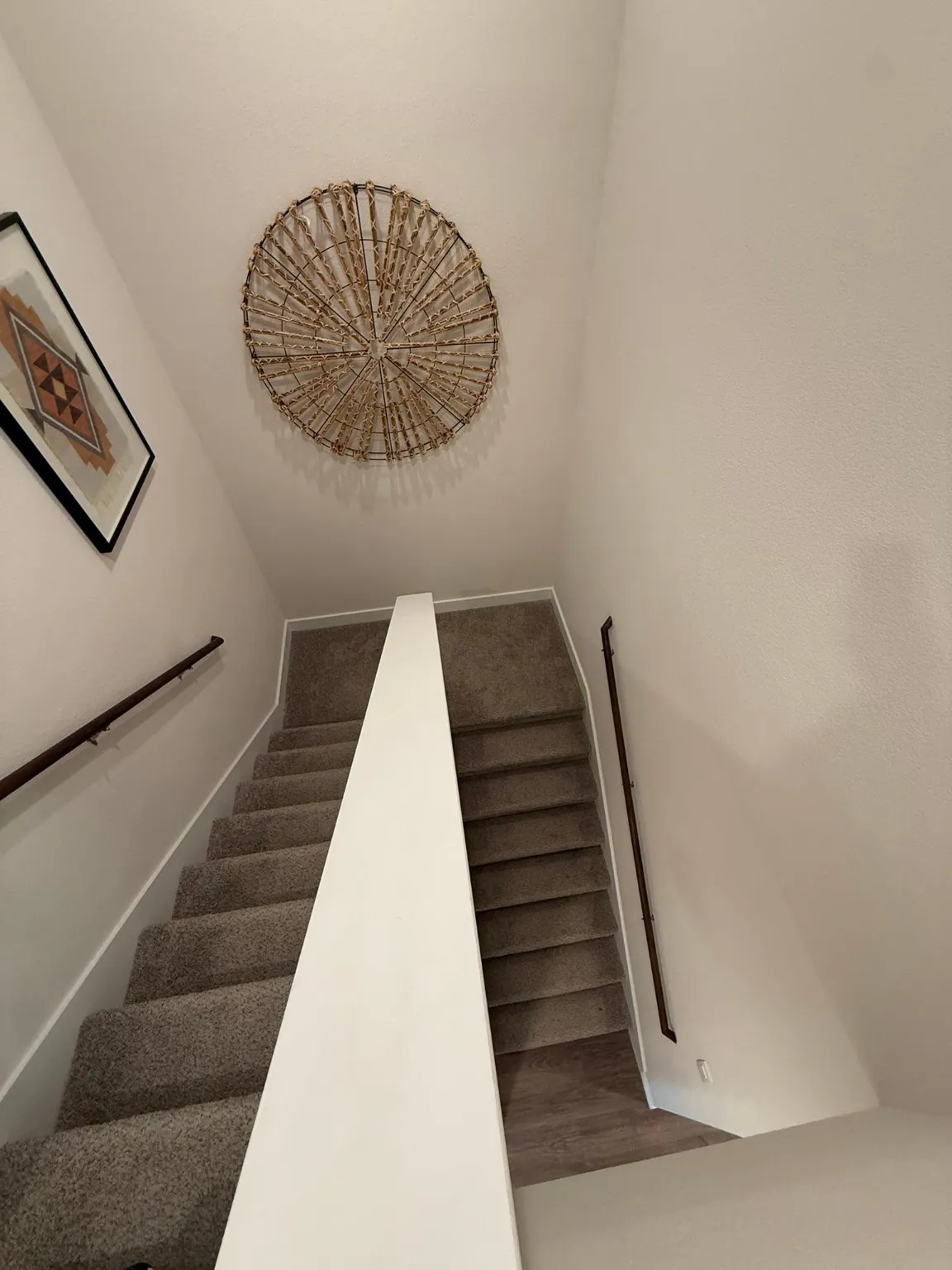 View of stairs