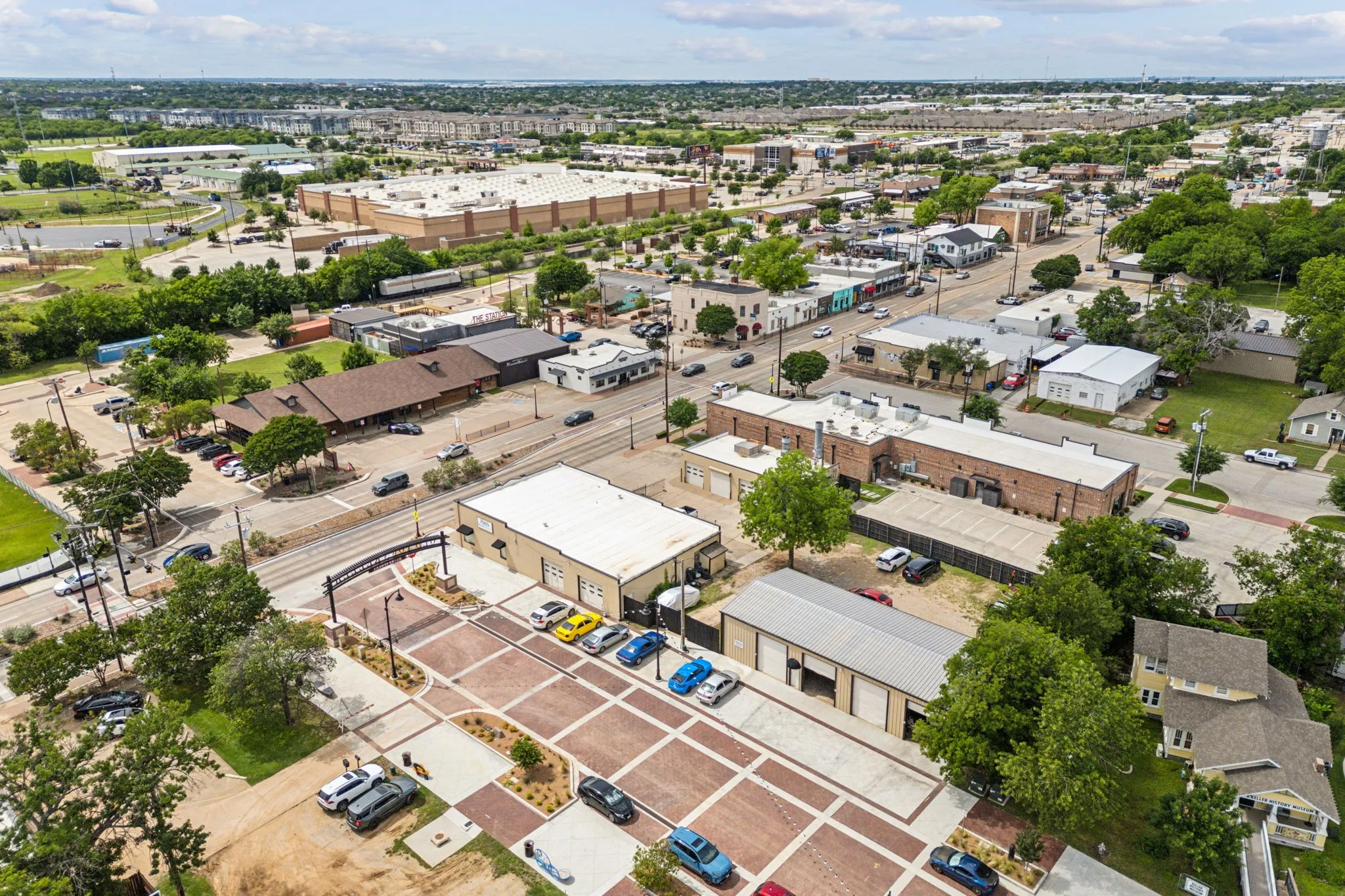 Drone / aerial view