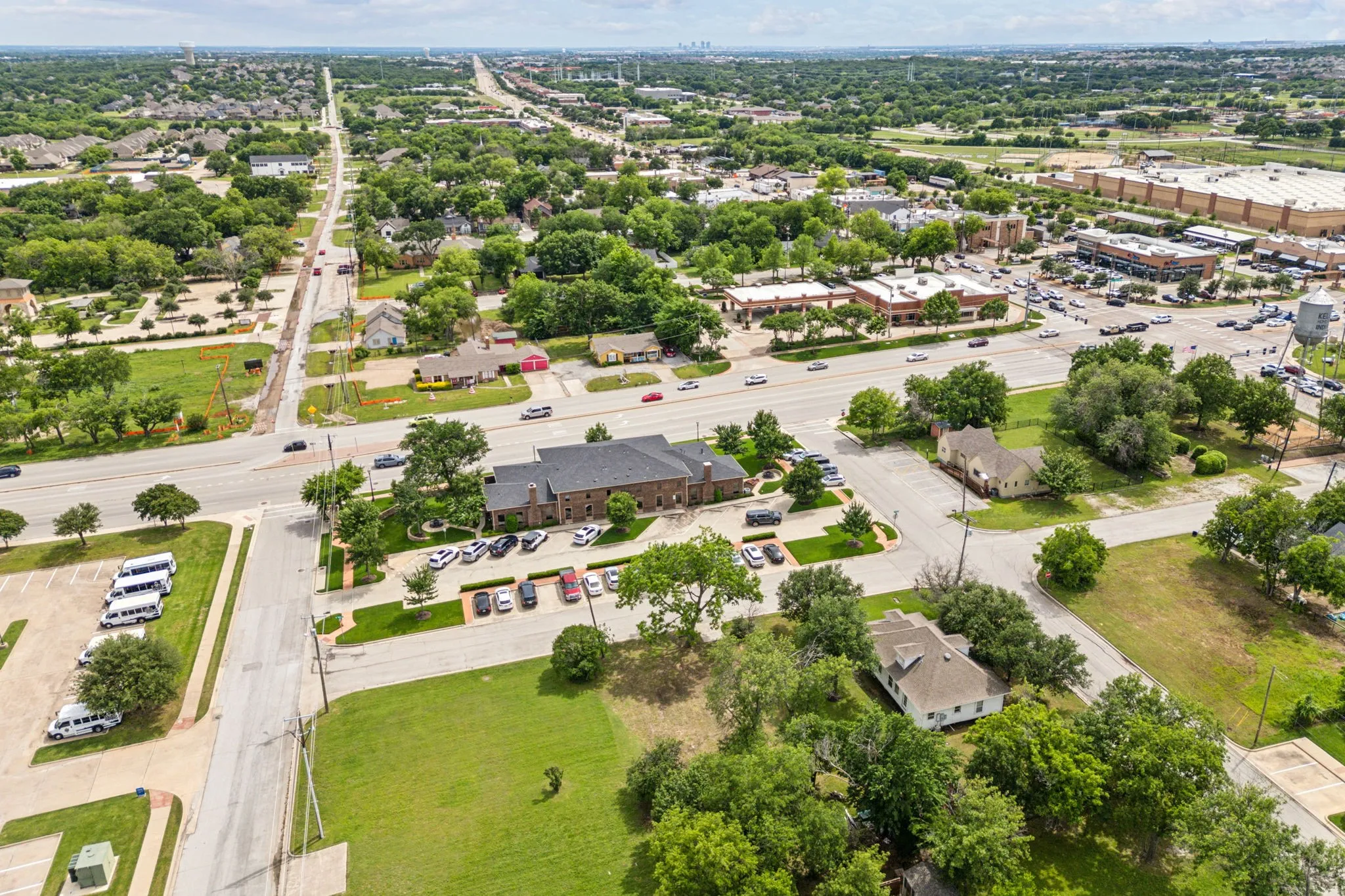 Drone / aerial view