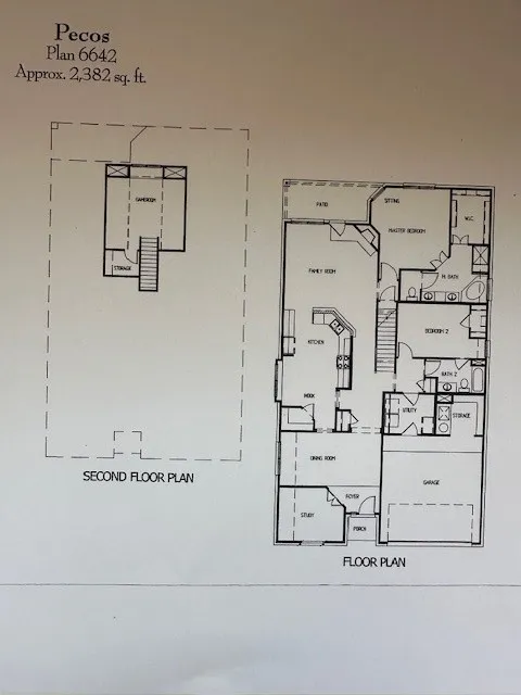 View of room layout