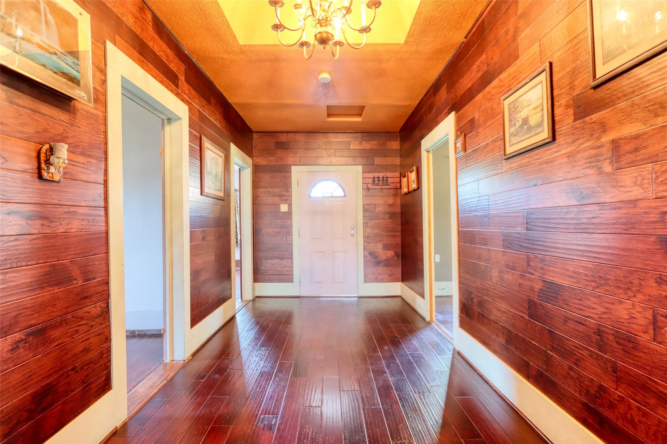 Foyer look to the front entrance