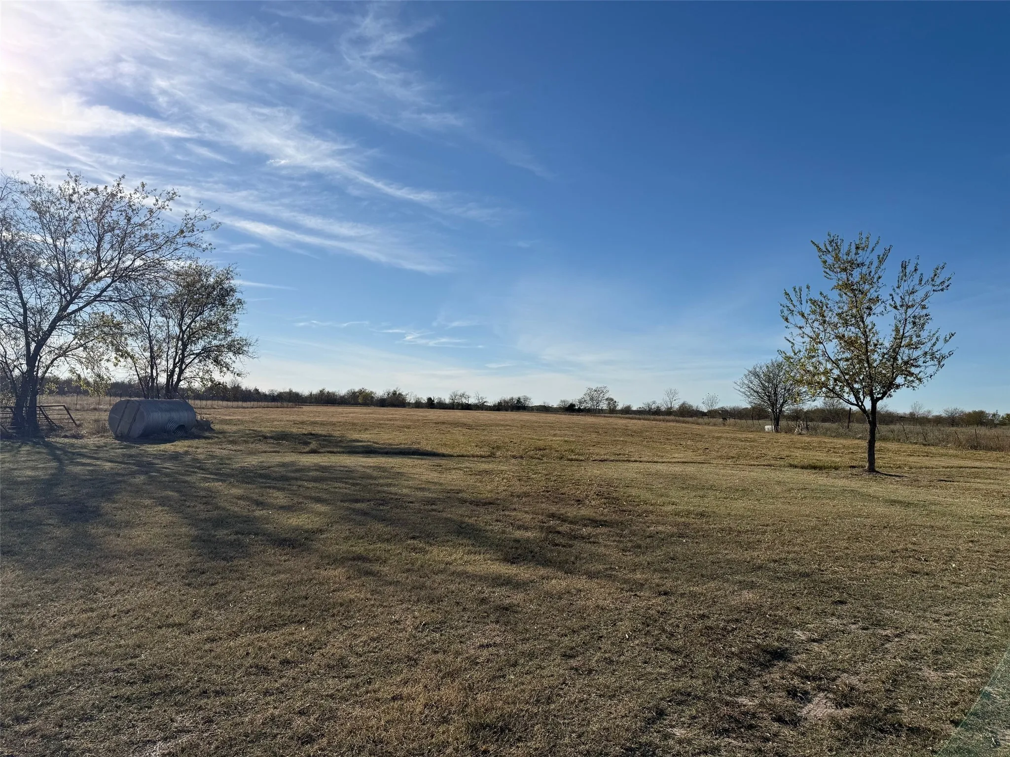 View of grassy yard featuring a view of countryside
