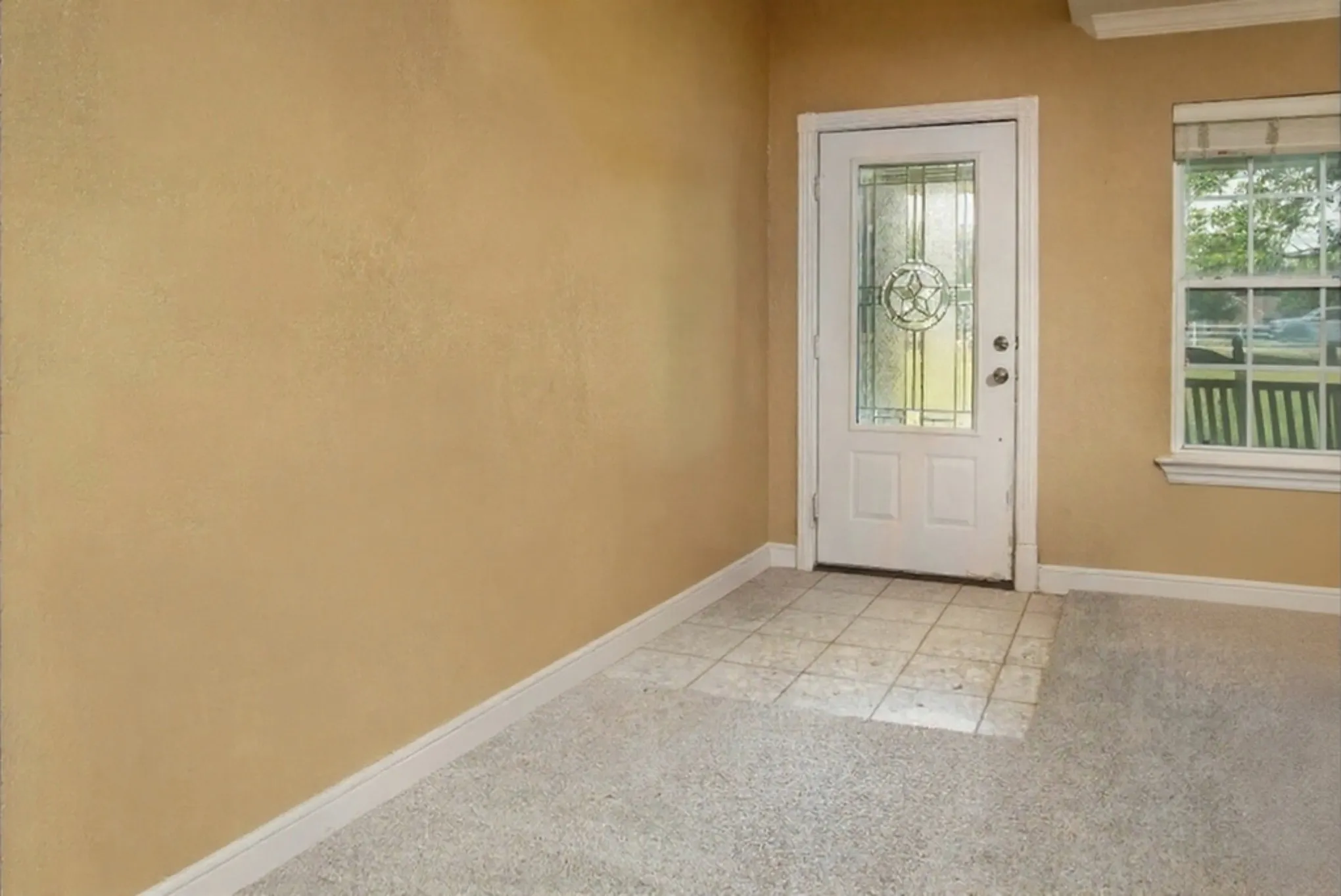 Furniture has been virtually removed.