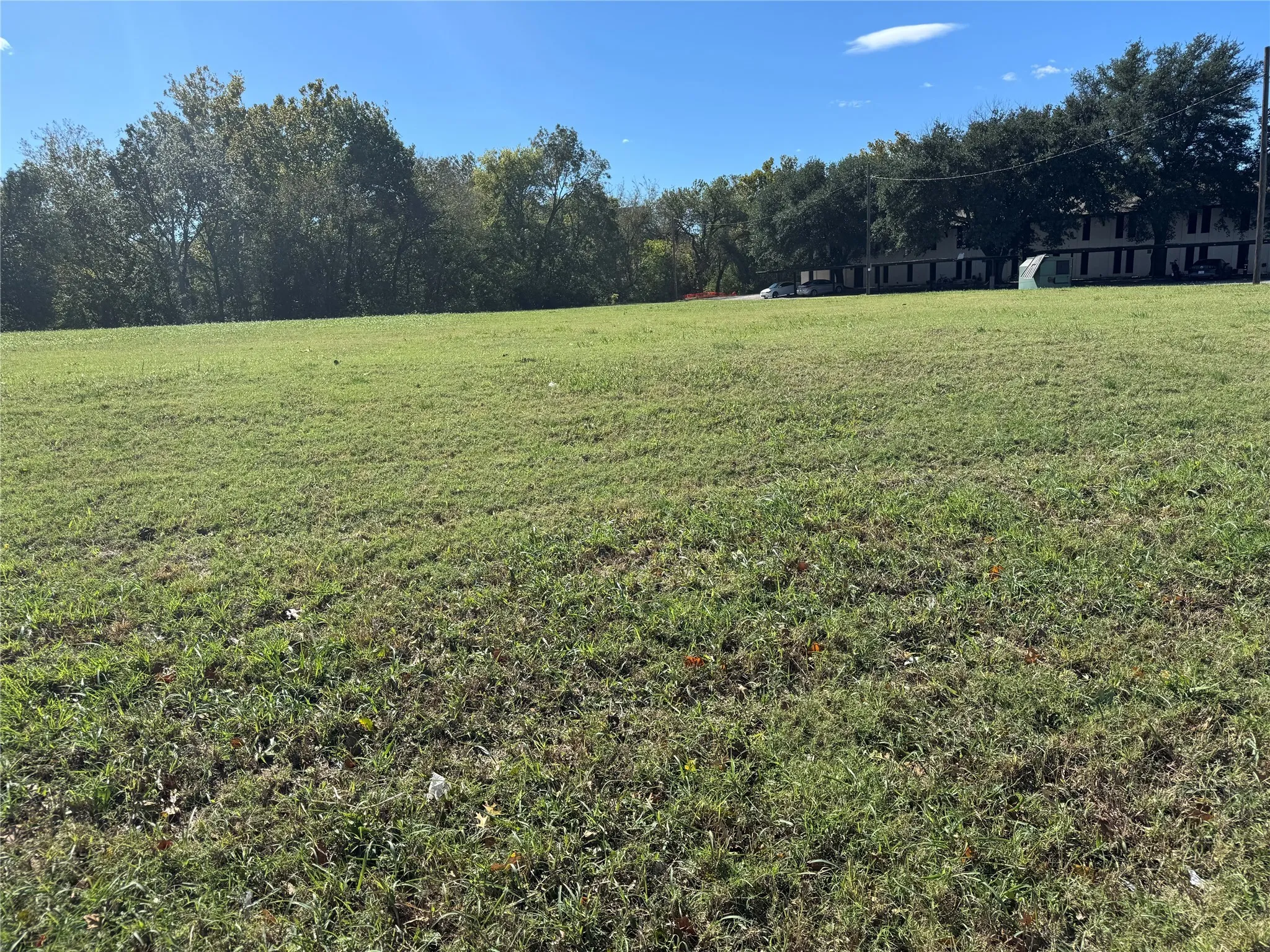View of green lawn featuring a view of rural / pastoral area