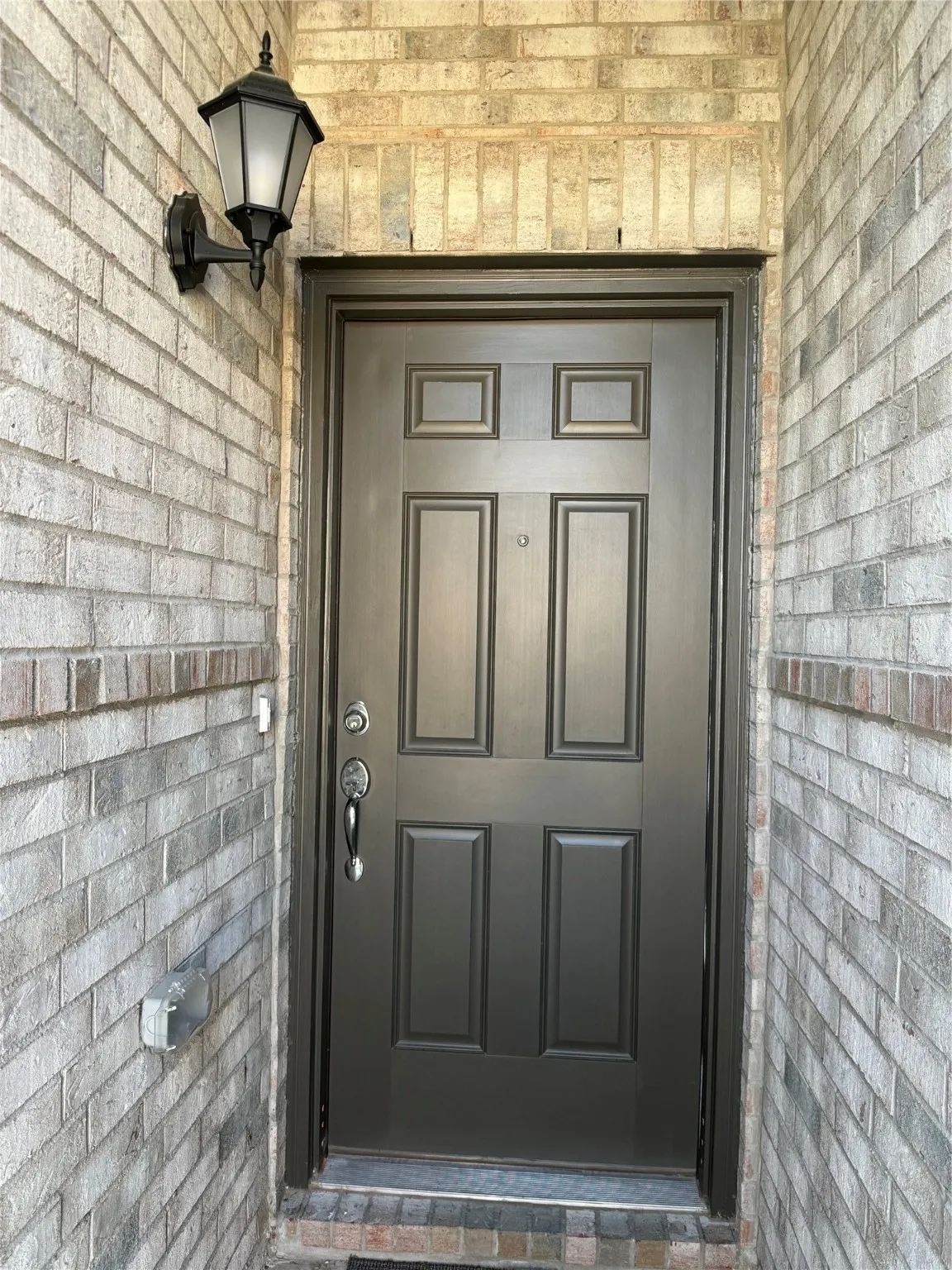 Doorway to property