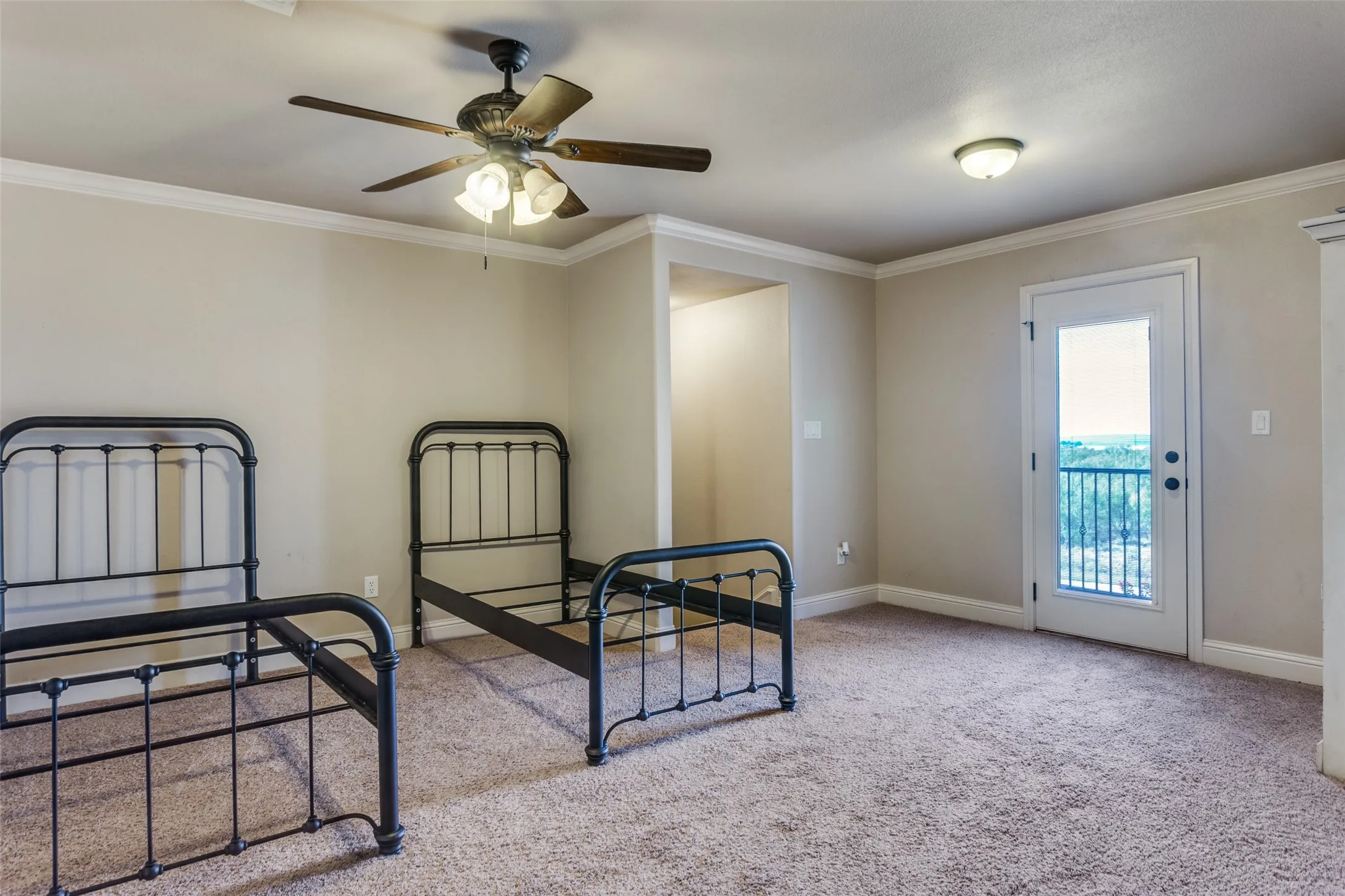 Second level sixth bedroom or flex space.