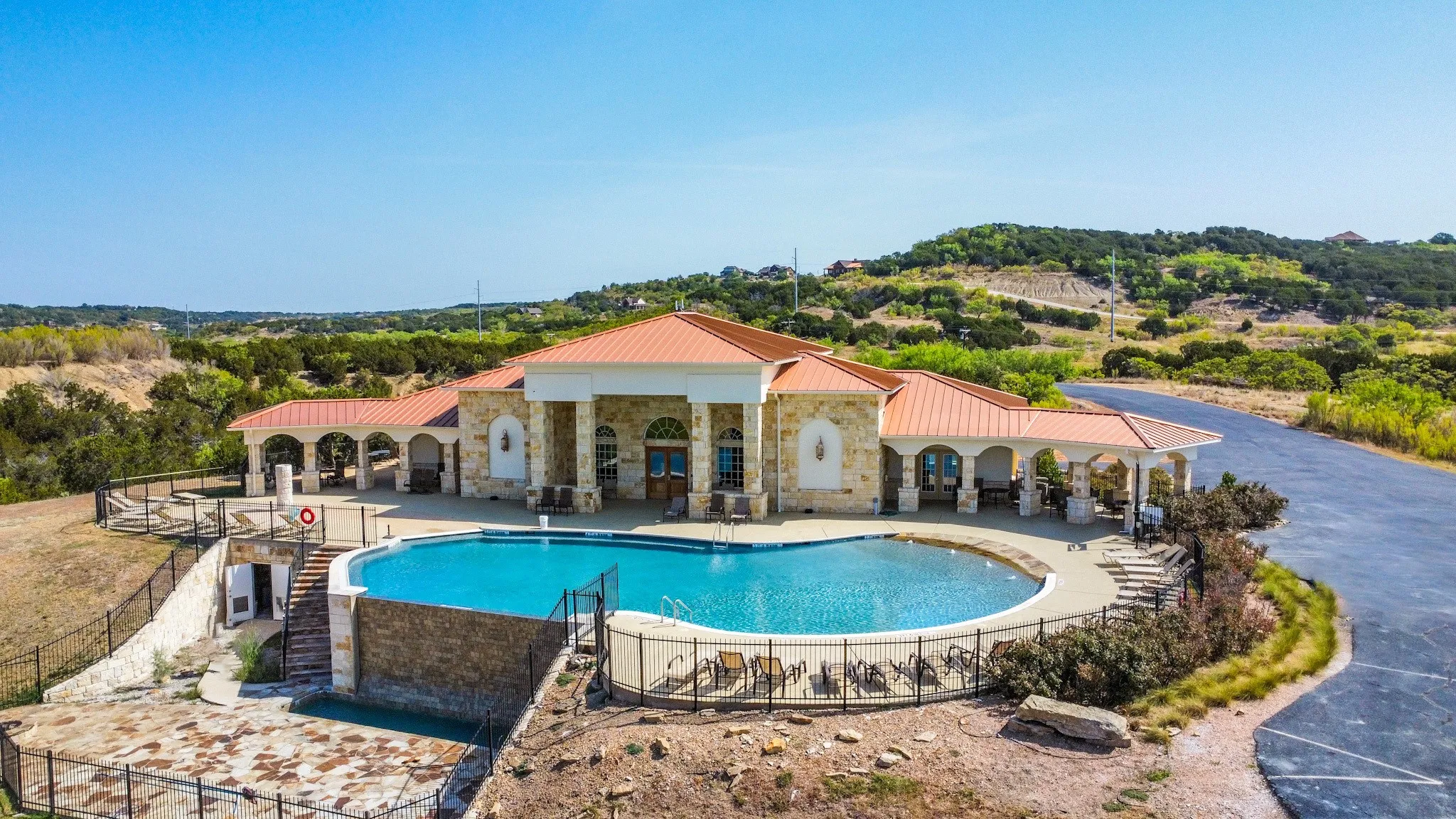Walking distance to pool, clubhouse, fitness center.
