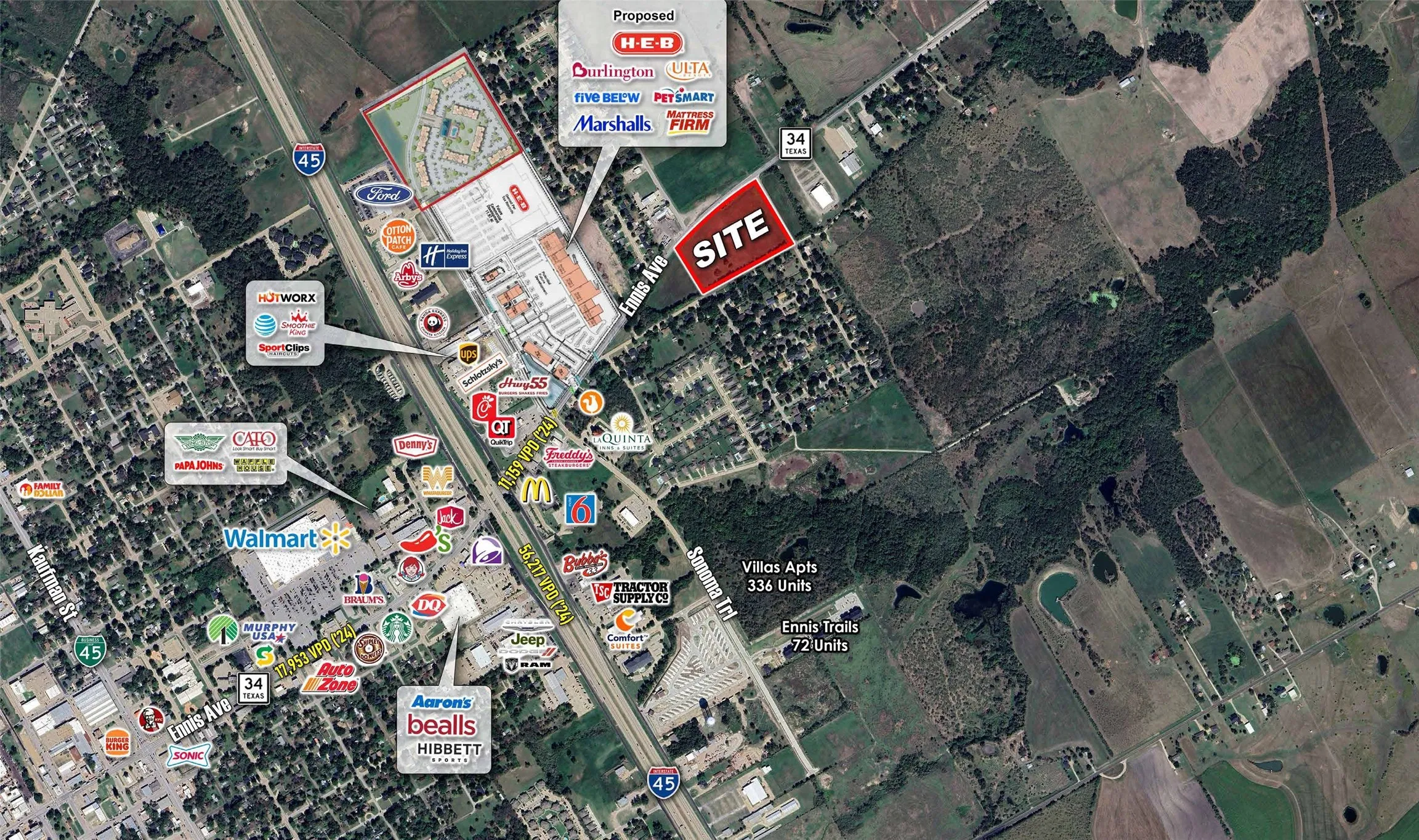 Unimproved Land For Sale in Ellis County , 8.09-acre tract Tx-34 Avenue, Ennis, Texas 75119, 0, 0, Garage spaces, 0 Sqft, built in 0, Proposed, Price $2,500,000, mls#21107419, Real Estate Agent in Ennis, Homes For Sale in Ellis county, Homes For Sale in Ennis, Realtor in Ennis Texas, Real Estate Brokerage Independent Realty Texas, Luminita Cordes Realtor
