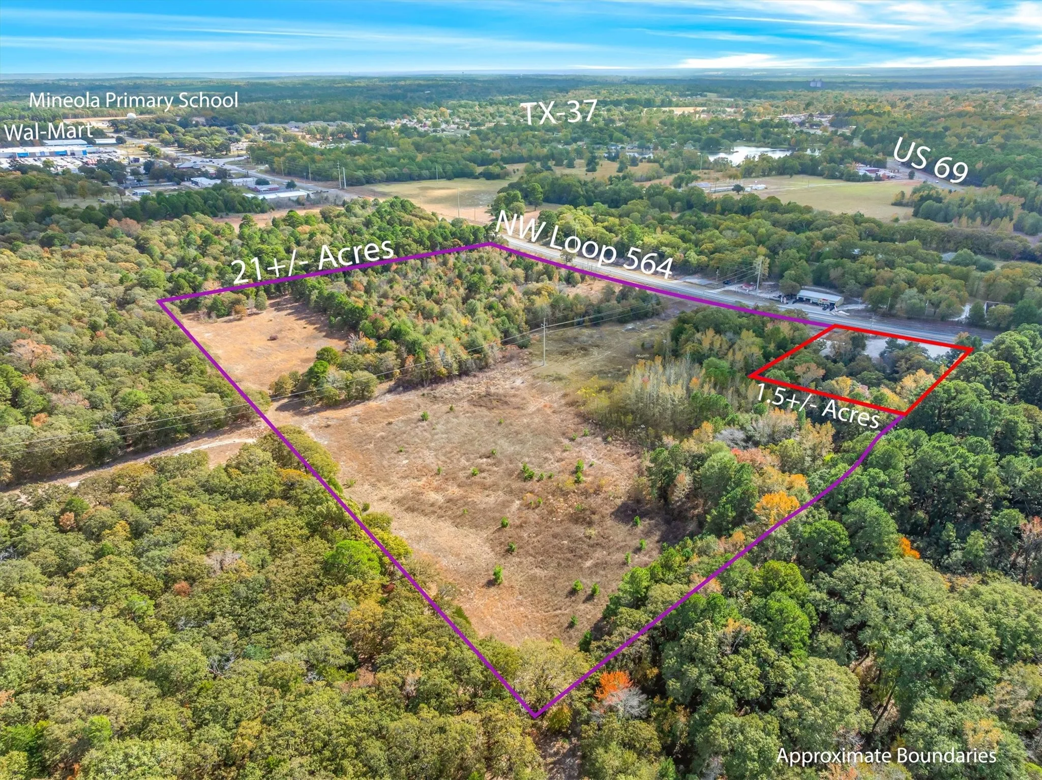 Improved Land For Sale in Wood County , TBD NW Loop 564, Mineola, Texas 75773, 0, 0, Garage spaces, 0 Sqft, built in 0, mls#21111045, Real Estate Agent in Mineola, Homes For Sale in Wood county, Homes For Sale in Mineola, Realtor in Mineola Texas, Real Estate Brokerage Independent Realty Texas, Luminita Cordes Realtor