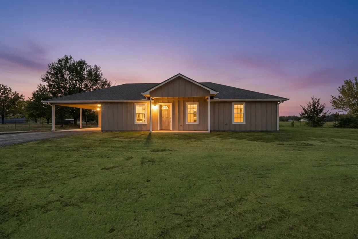Single Family Residence For Sale in Lamar County , 728 County Road 44050, Powderly, Texas 75473, 3 Bedroom, 2 Bathroom, Garage spaces, 1,410 Sqft, built in 2025, New Construction - Complete, mls#21109969, Real Estate Agent in Powderly, Homes For Sale in Lamar county, Homes For Sale in Powderly, Realtor in Powderly Texas, Real Estate Brokerage Independent Realty Texas, Luminita Cordes Realtor