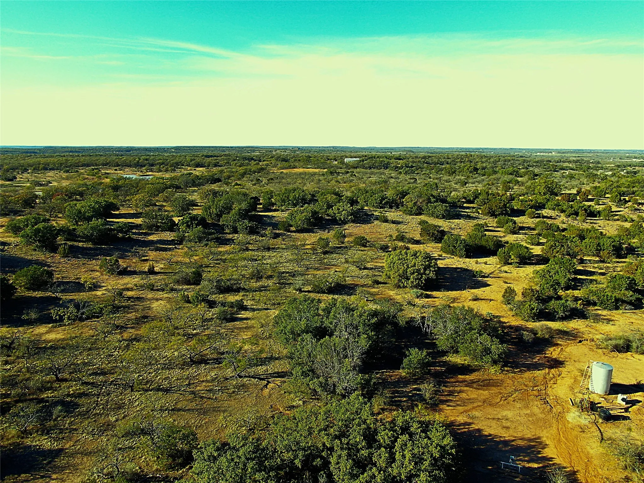 Aerial view of property and surrounding area