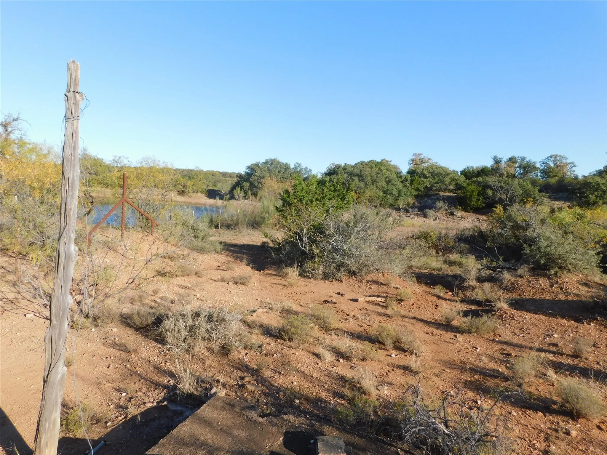 View of undeveloped land