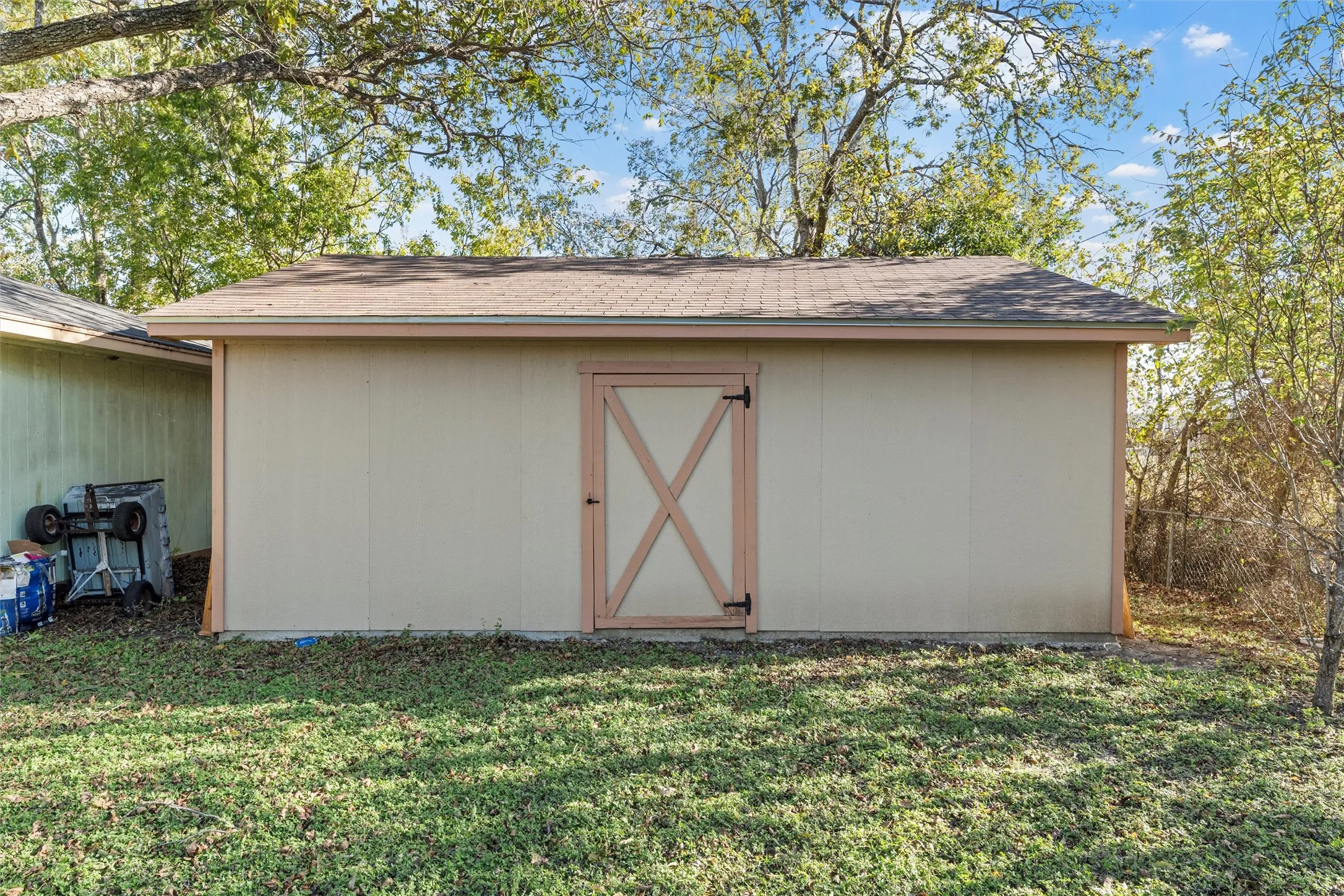 View of shed