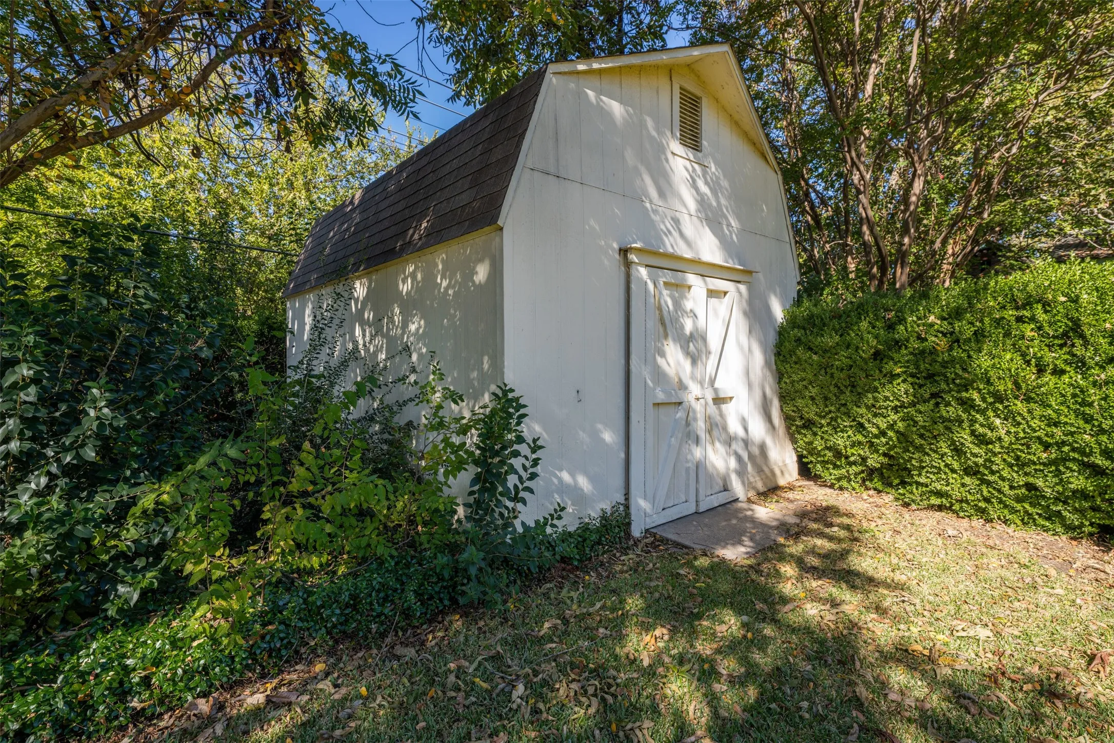 View of shed