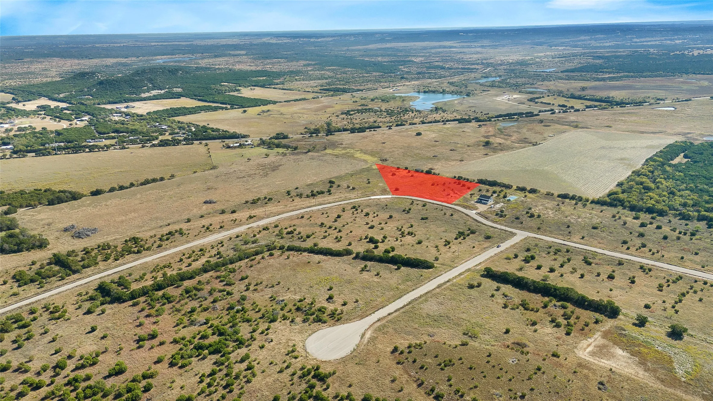 View of property location with rural landscape
